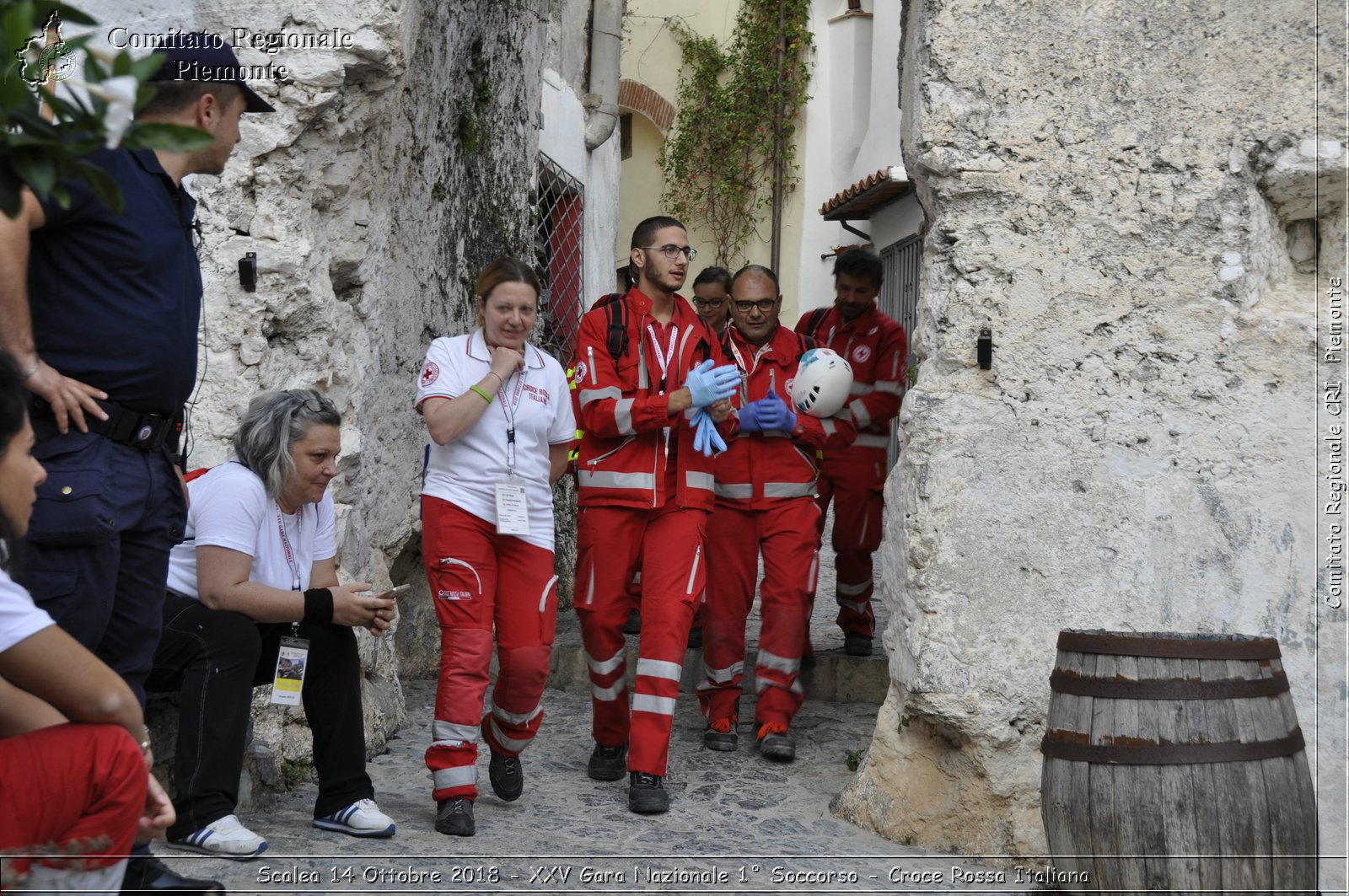 Scalea 14 Ottobre 2018 - XXV Gara Nazionale 1 Soccorso - Croce Rossa Italiana- Comitato Regionale del Piemonte