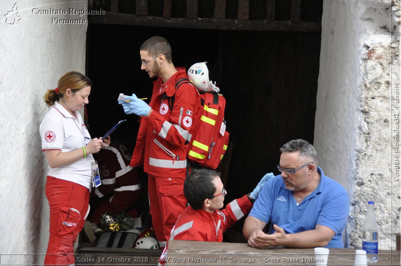 Scalea 14 Ottobre 2018 - XXV Gara Nazionale 1 Soccorso - Croce Rossa Italiana- Comitato Regionale del Piemonte