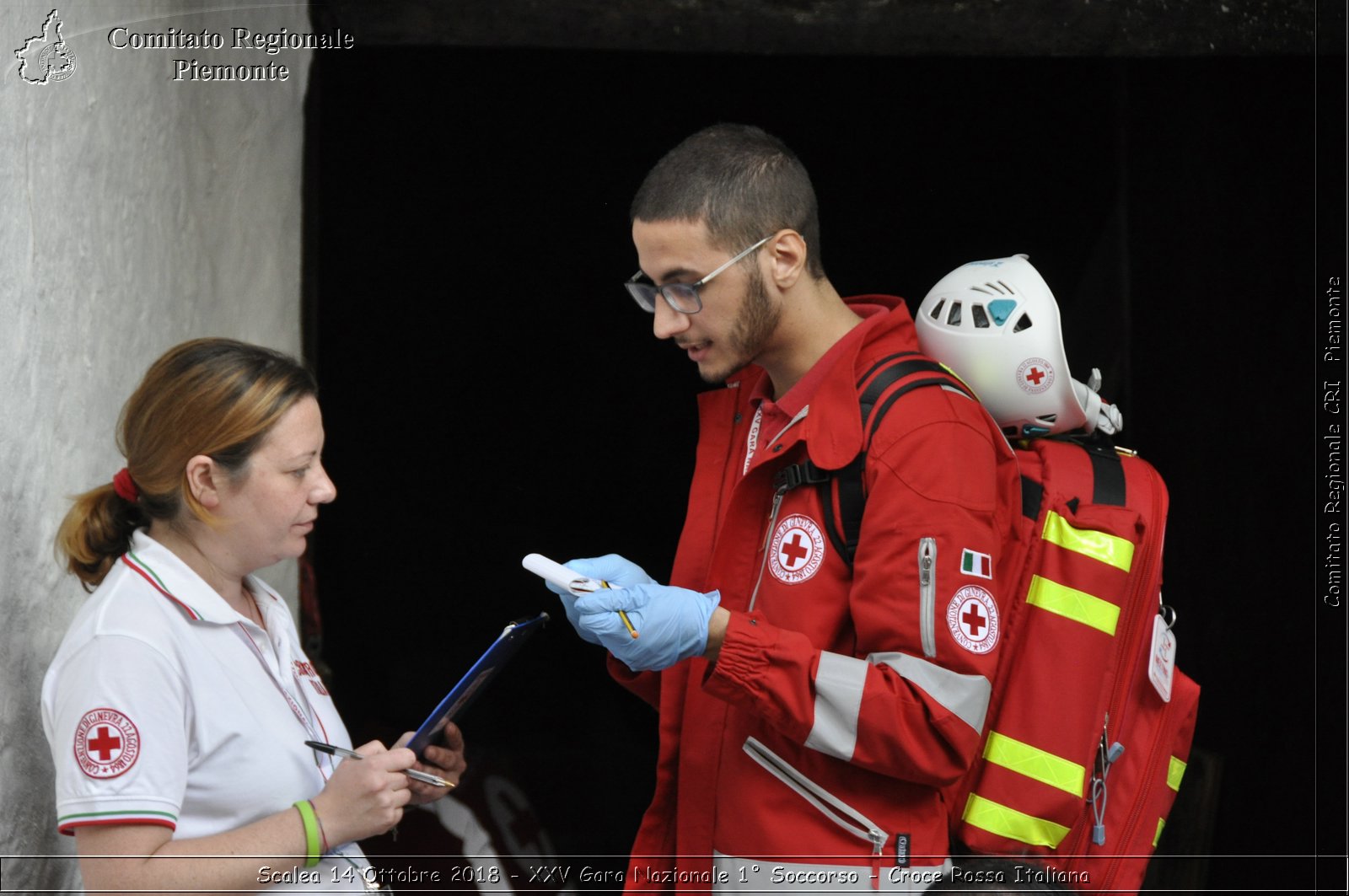 Scalea 14 Ottobre 2018 - XXV Gara Nazionale 1 Soccorso - Croce Rossa Italiana- Comitato Regionale del Piemonte