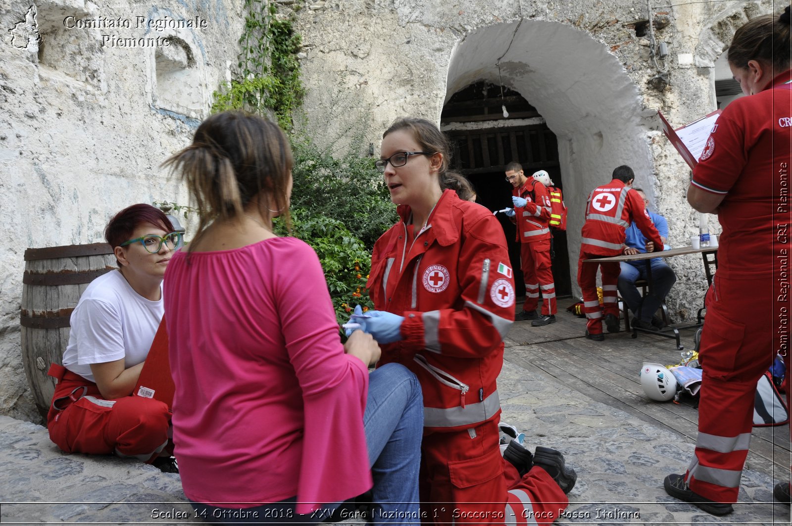 Scalea 14 Ottobre 2018 - XXV Gara Nazionale 1 Soccorso - Croce Rossa Italiana- Comitato Regionale del Piemonte