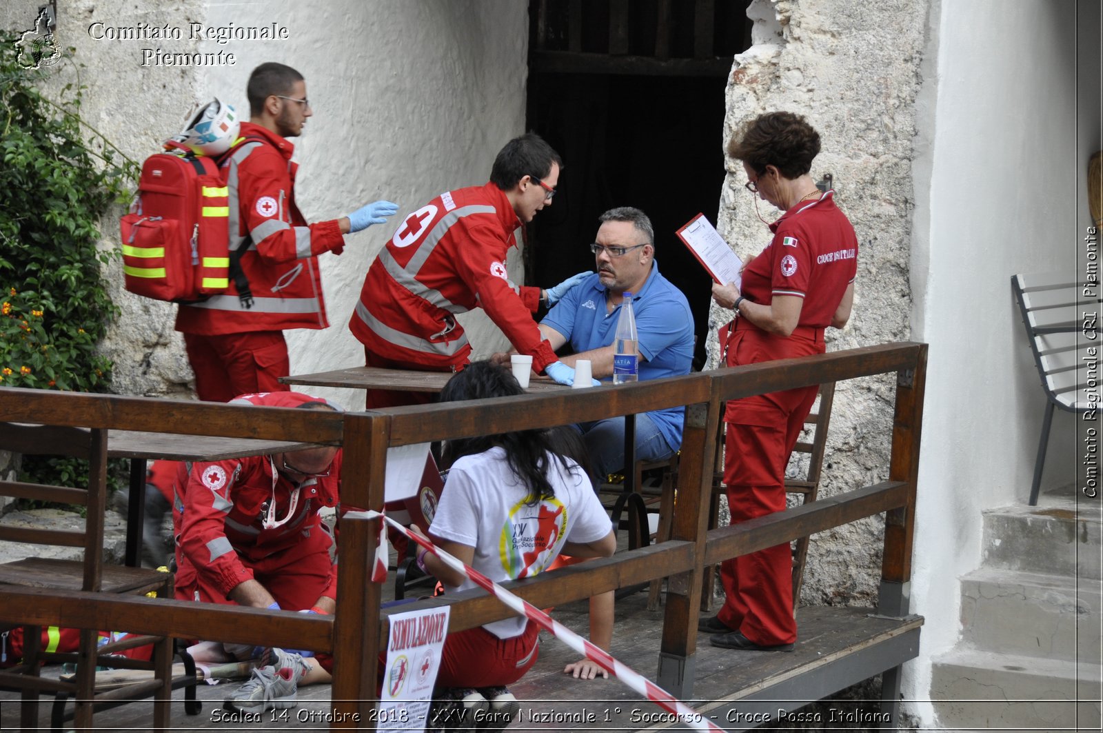 Scalea 14 Ottobre 2018 - XXV Gara Nazionale 1 Soccorso - Croce Rossa Italiana- Comitato Regionale del Piemonte