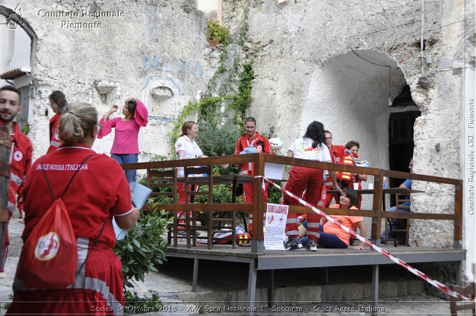 Scalea 14 Ottobre 2018 - XXV Gara Nazionale 1 Soccorso - Croce Rossa Italiana- Comitato Regionale del Piemonte