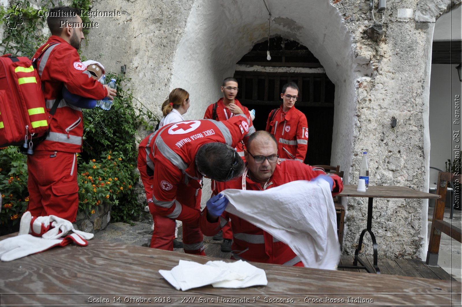 Scalea 14 Ottobre 2018 - XXV Gara Nazionale 1 Soccorso - Croce Rossa Italiana- Comitato Regionale del Piemonte