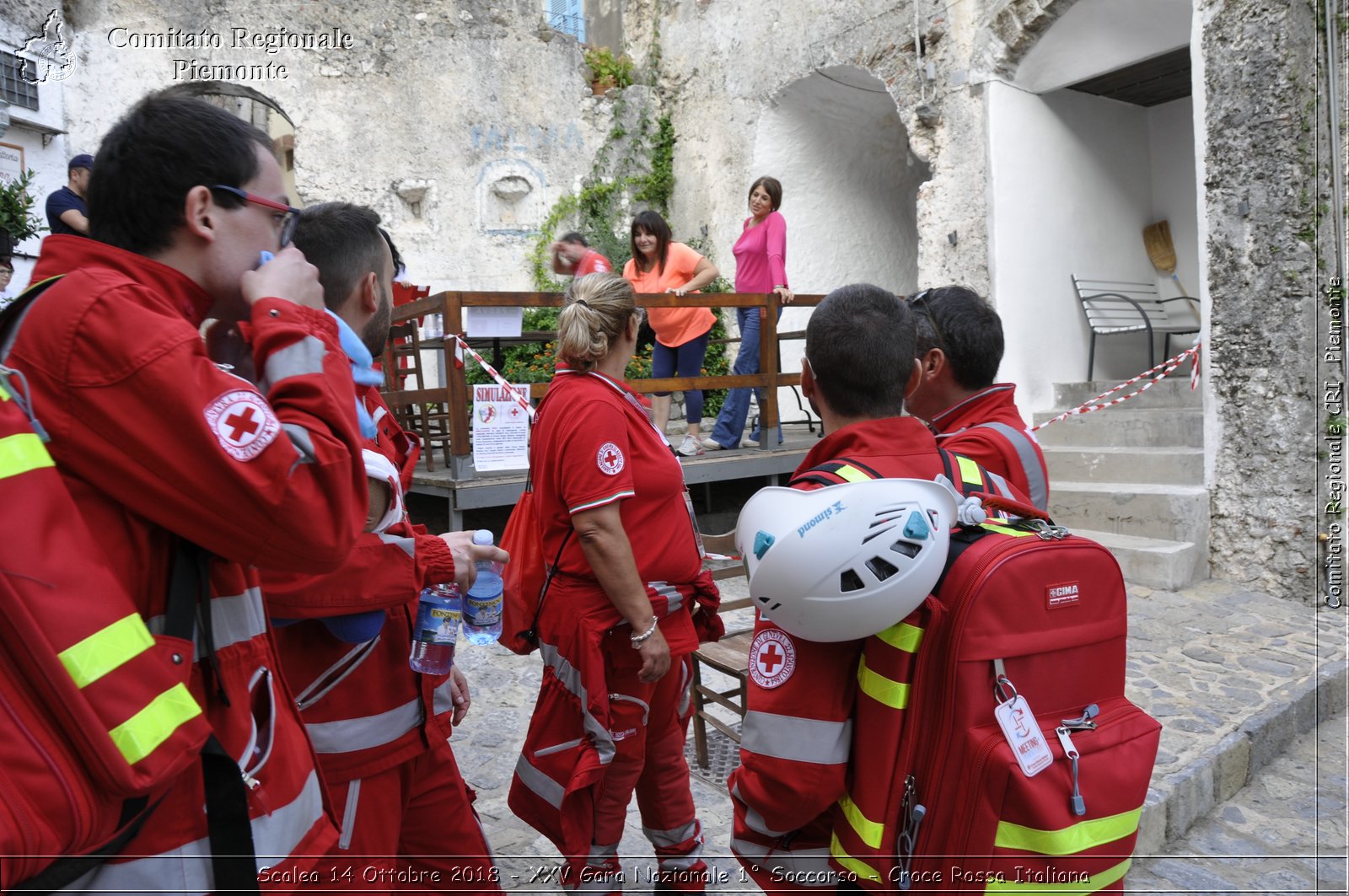 Scalea 14 Ottobre 2018 - XXV Gara Nazionale 1 Soccorso - Croce Rossa Italiana- Comitato Regionale del Piemonte