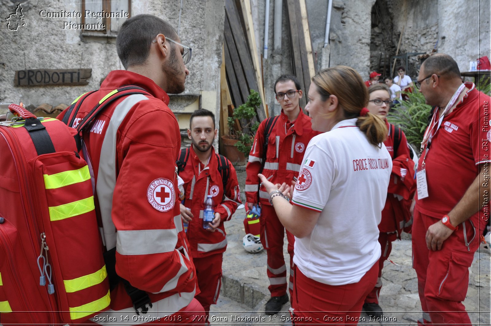 Scalea 14 Ottobre 2018 - XXV Gara Nazionale 1 Soccorso - Croce Rossa Italiana- Comitato Regionale del Piemonte