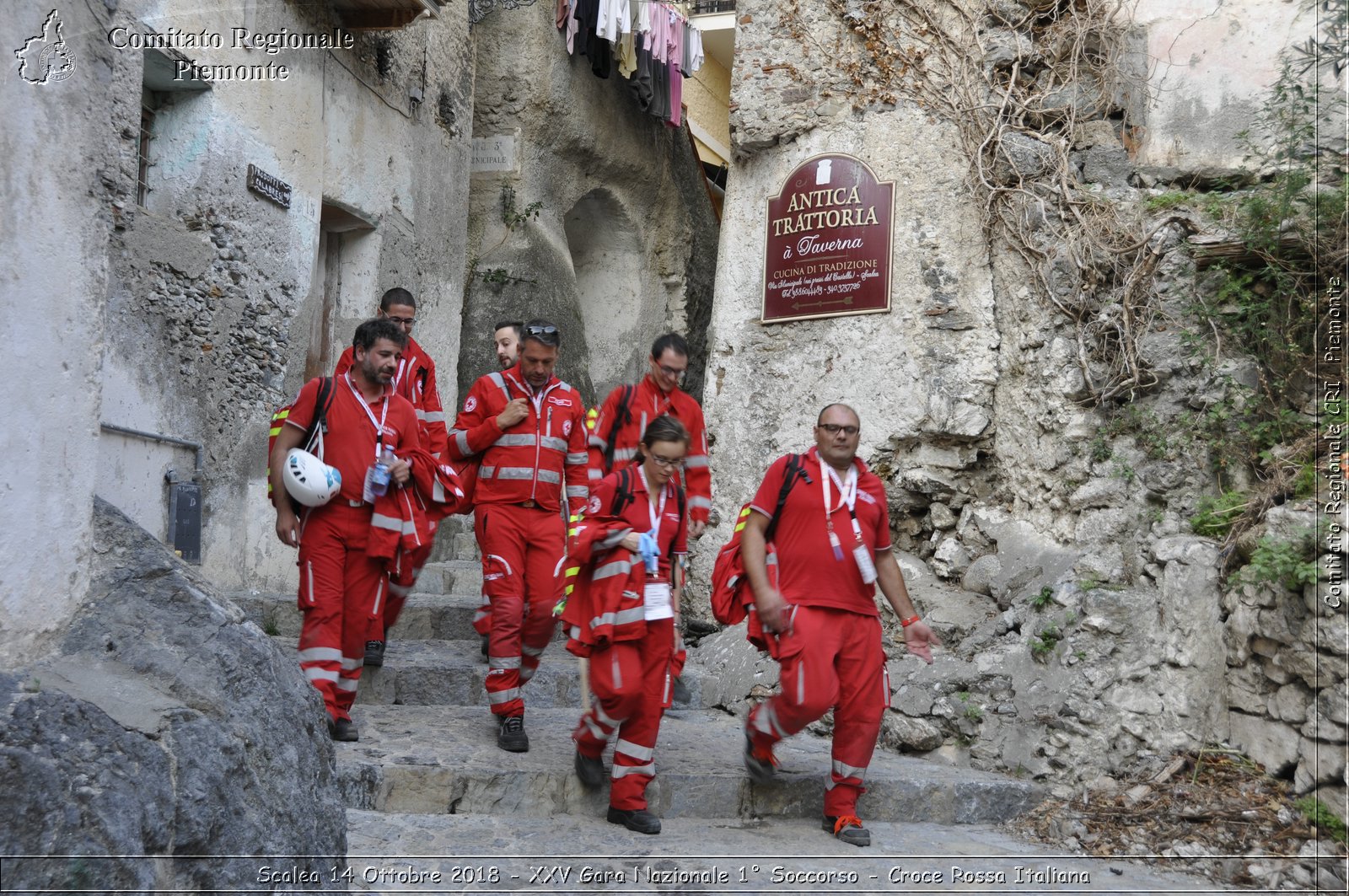 Scalea 14 Ottobre 2018 - XXV Gara Nazionale 1 Soccorso - Croce Rossa Italiana- Comitato Regionale del Piemonte