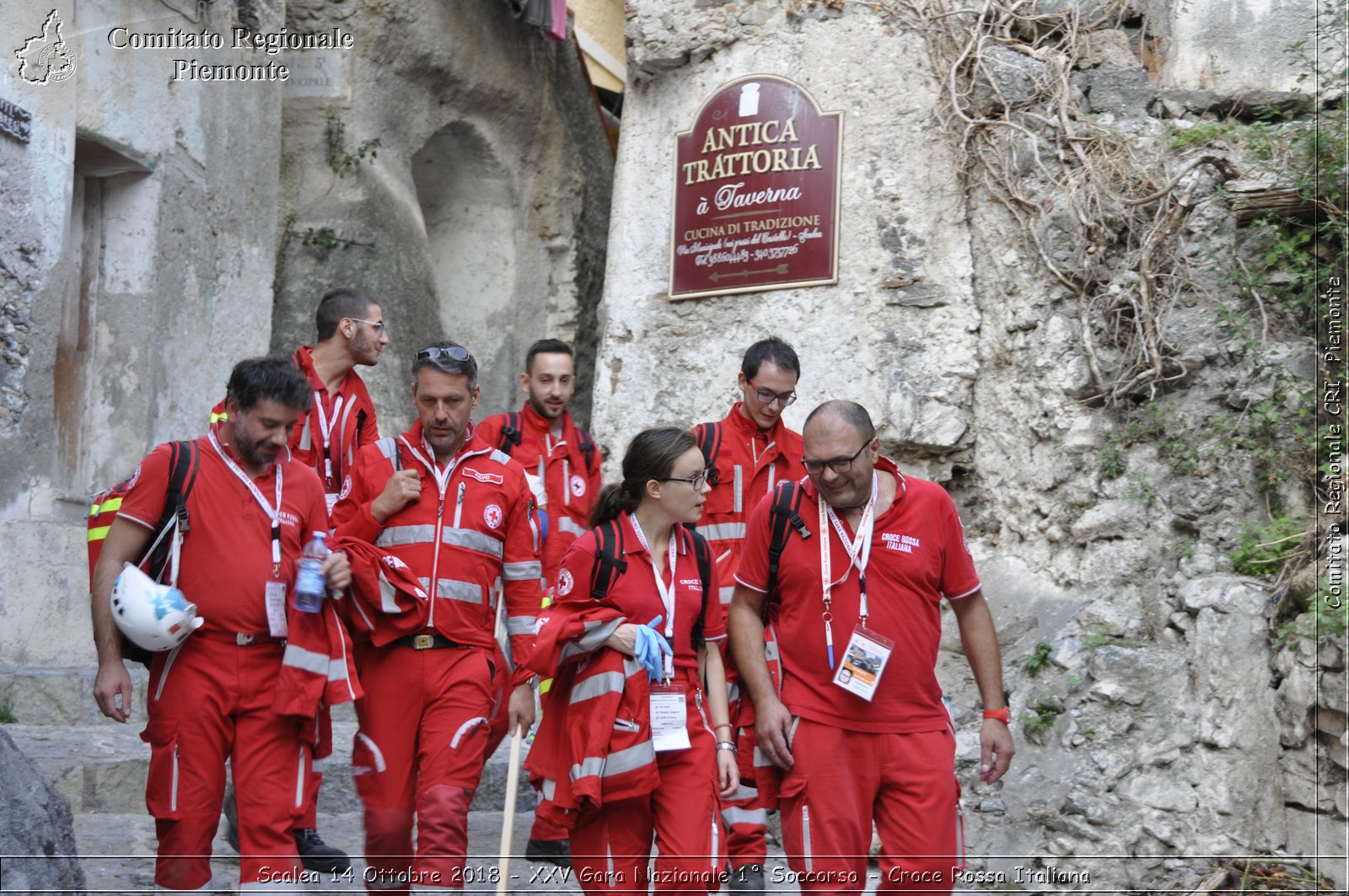 Scalea 14 Ottobre 2018 - XXV Gara Nazionale 1 Soccorso - Croce Rossa Italiana- Comitato Regionale del Piemonte