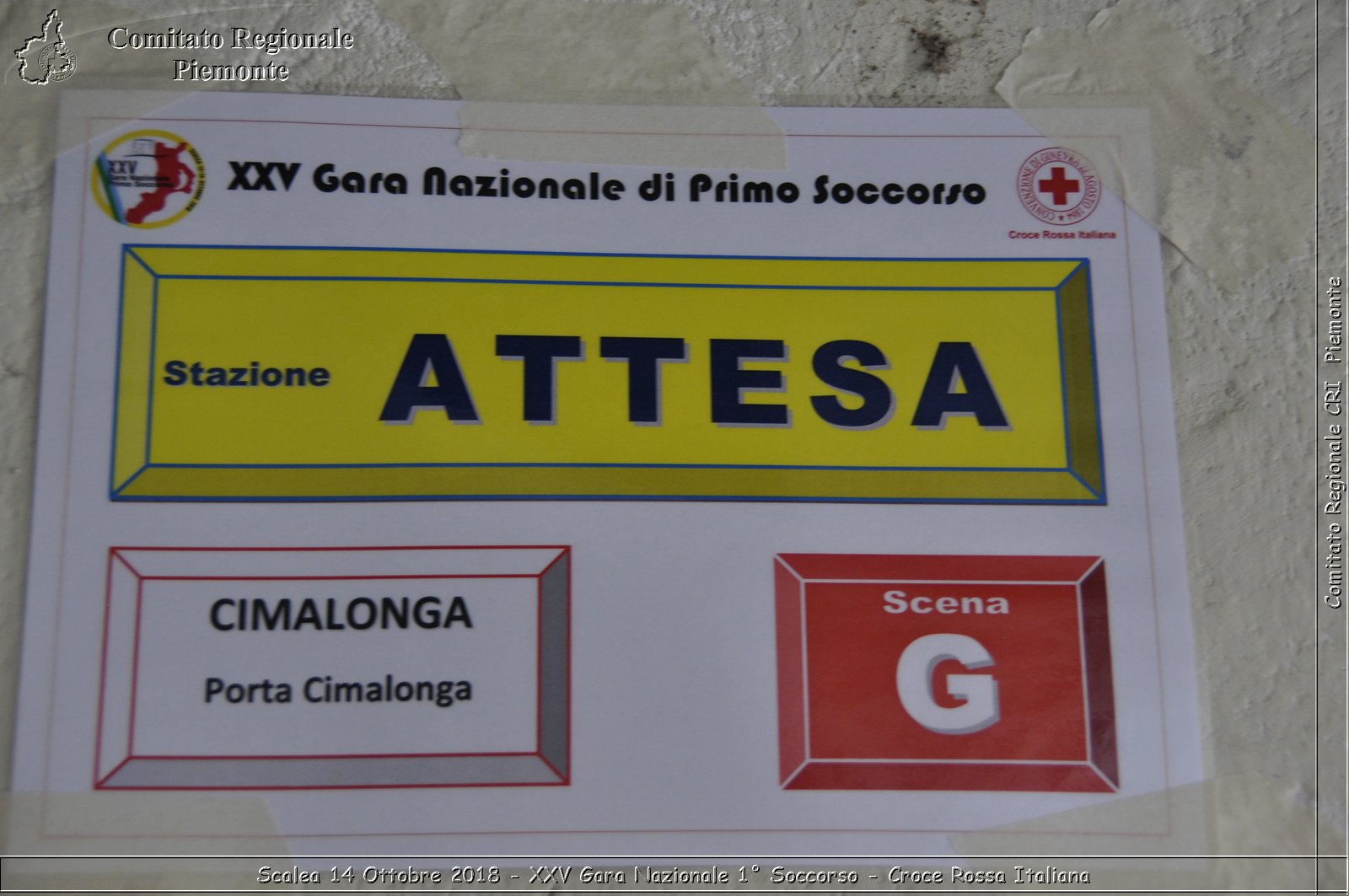 Scalea 14 Ottobre 2018 - XXV Gara Nazionale 1 Soccorso - Croce Rossa Italiana- Comitato Regionale del Piemonte