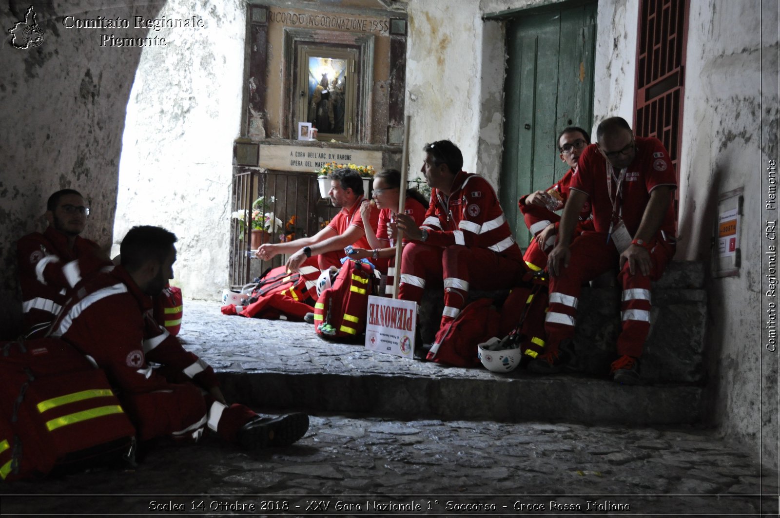 Scalea 14 Ottobre 2018 - XXV Gara Nazionale 1 Soccorso - Croce Rossa Italiana- Comitato Regionale del Piemonte