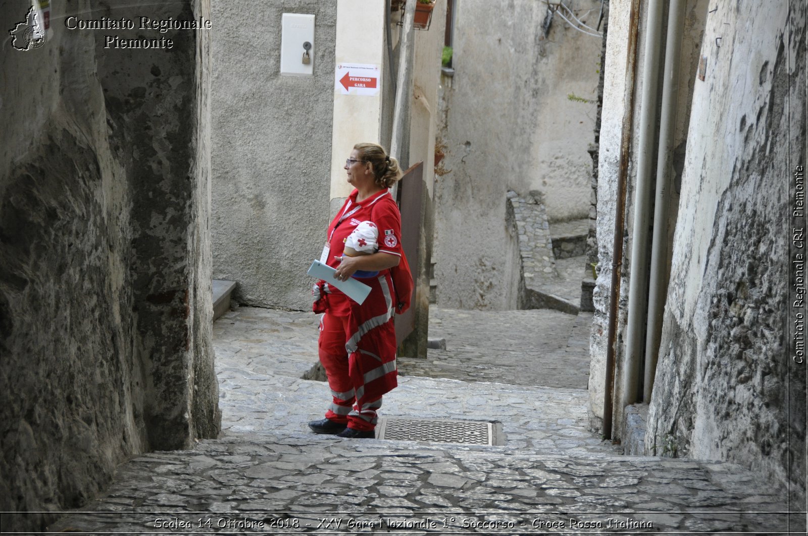 Scalea 14 Ottobre 2018 - XXV Gara Nazionale 1 Soccorso - Croce Rossa Italiana- Comitato Regionale del Piemonte