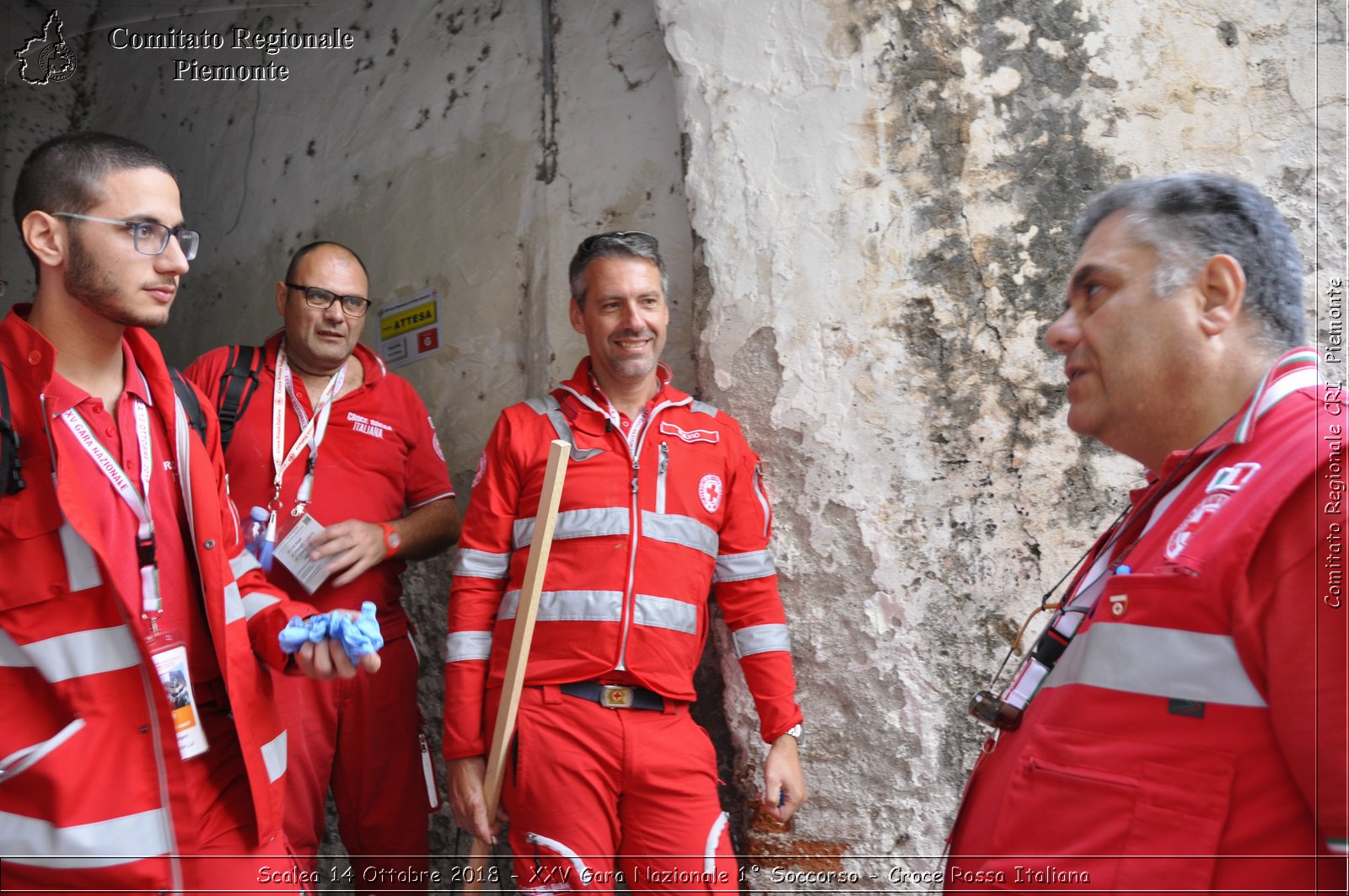 Scalea 14 Ottobre 2018 - XXV Gara Nazionale 1 Soccorso - Croce Rossa Italiana- Comitato Regionale del Piemonte