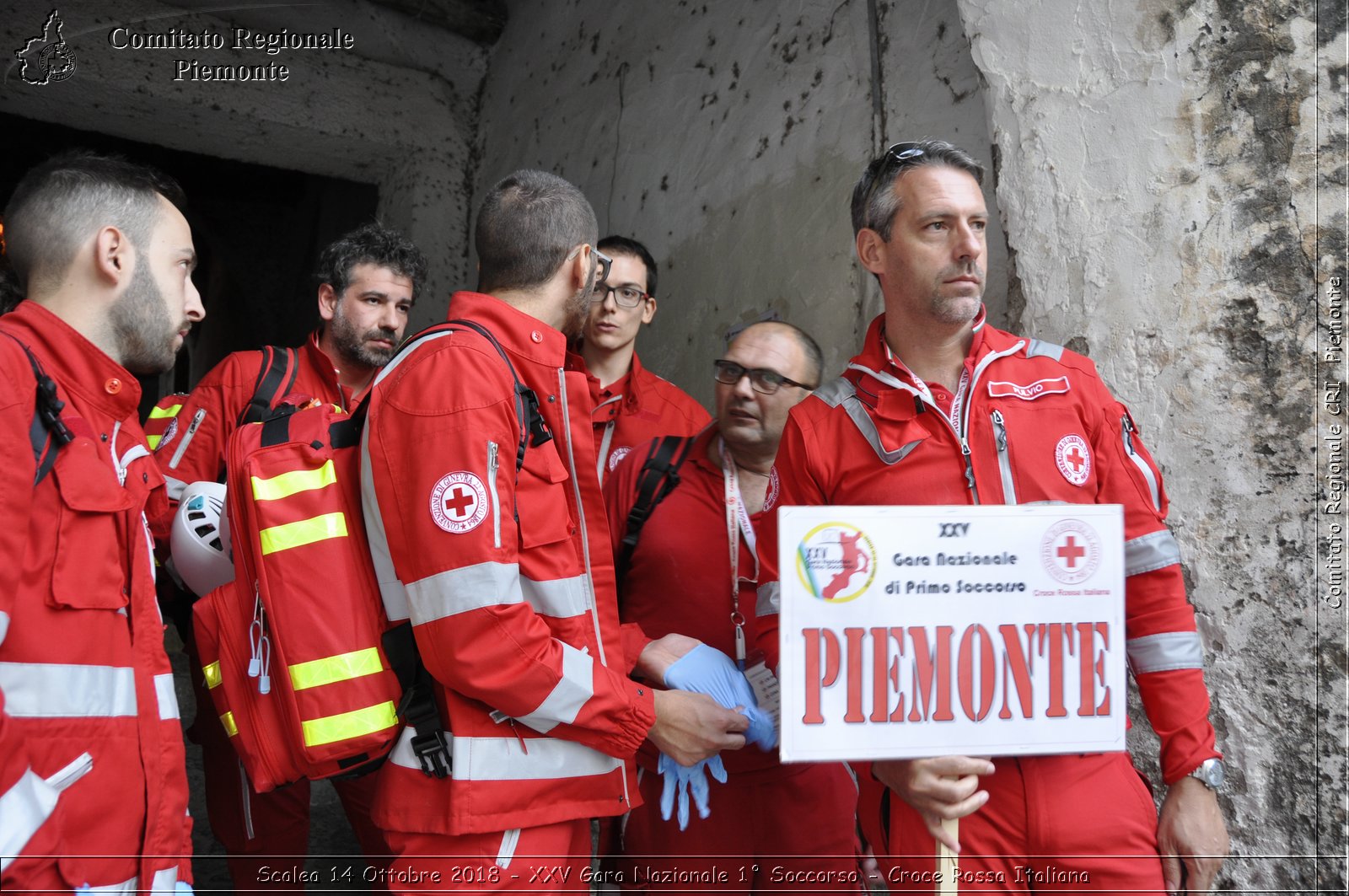 Scalea 14 Ottobre 2018 - XXV Gara Nazionale 1 Soccorso - Croce Rossa Italiana- Comitato Regionale del Piemonte