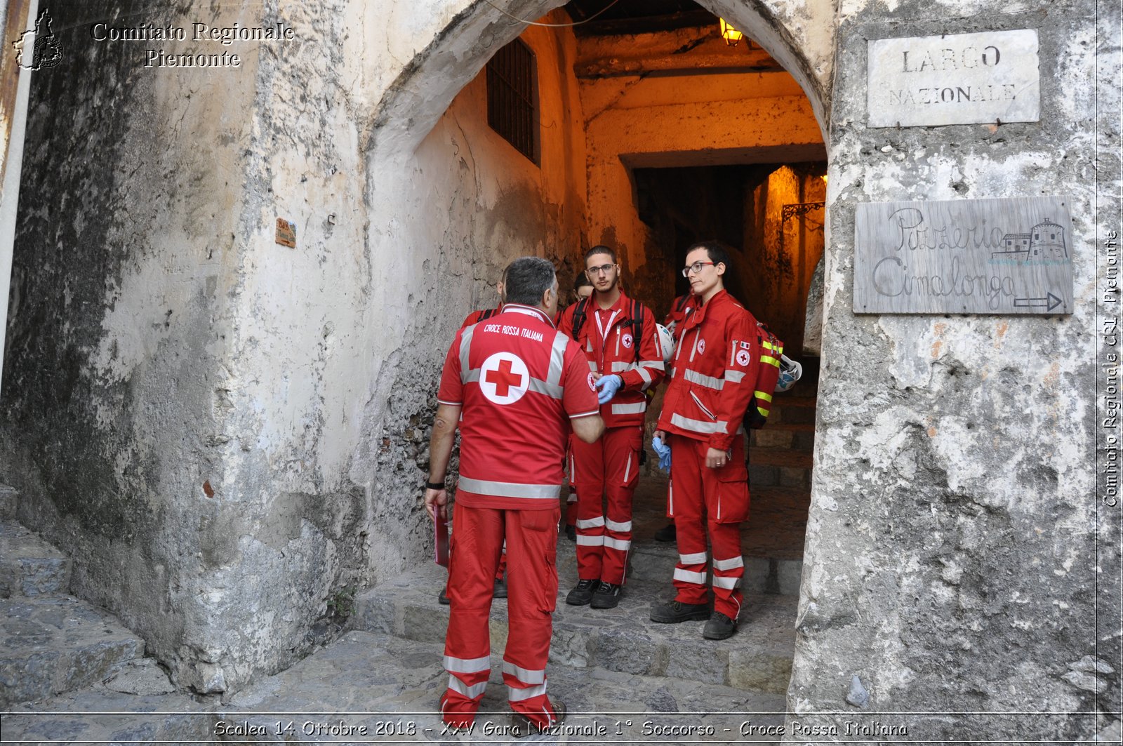 Scalea 14 Ottobre 2018 - XXV Gara Nazionale 1 Soccorso - Croce Rossa Italiana- Comitato Regionale del Piemonte