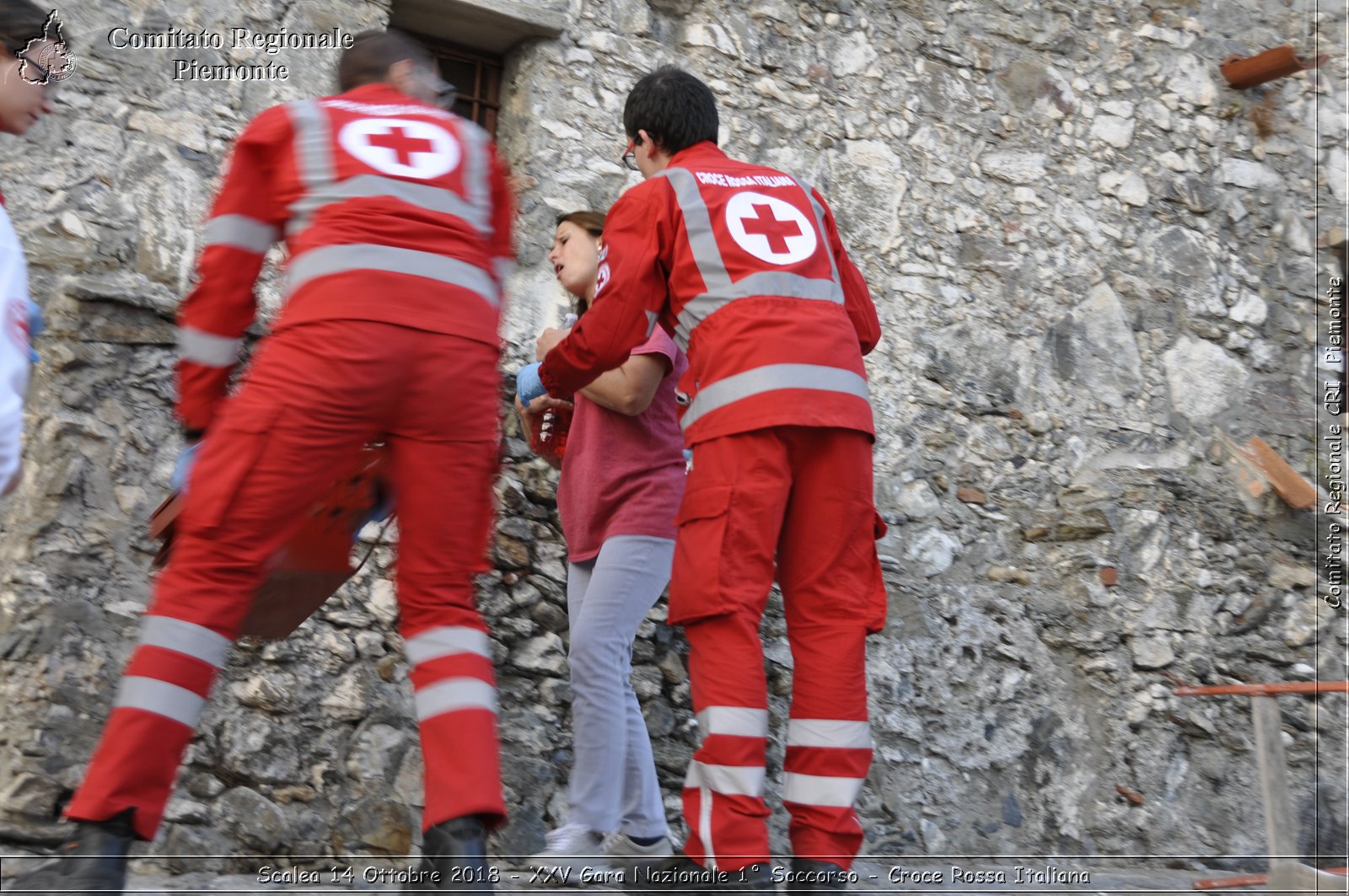 Scalea 14 Ottobre 2018 - XXV Gara Nazionale 1 Soccorso - Croce Rossa Italiana- Comitato Regionale del Piemonte