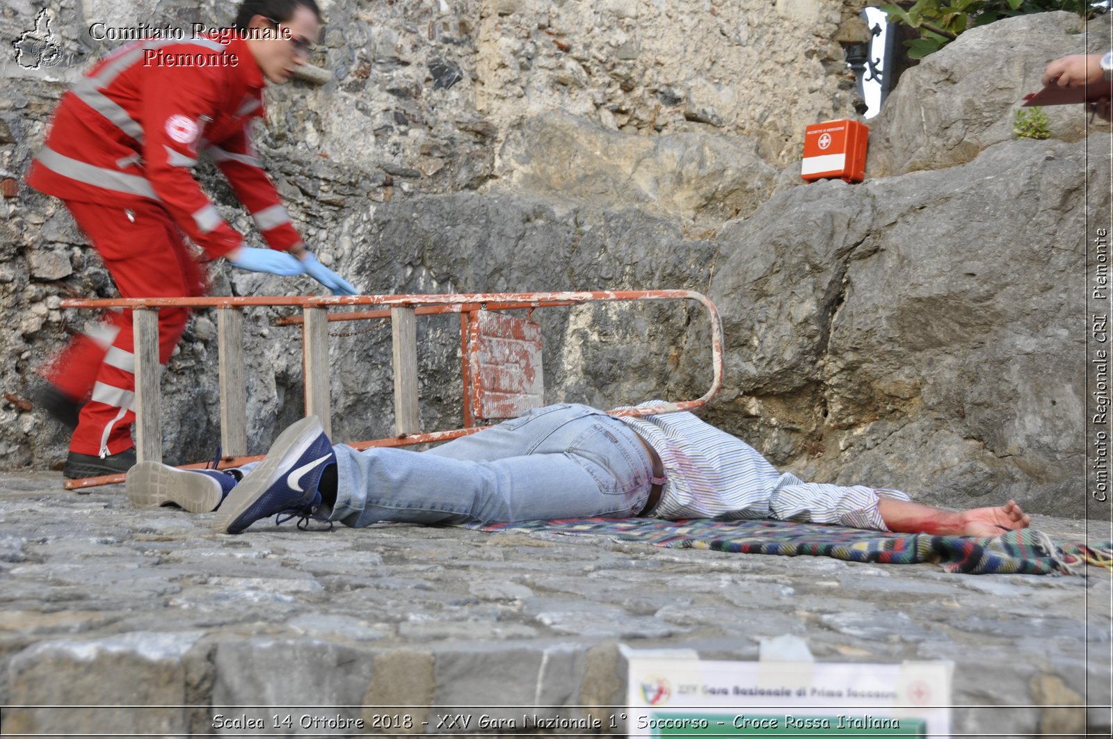 Scalea 14 Ottobre 2018 - XXV Gara Nazionale 1 Soccorso - Croce Rossa Italiana- Comitato Regionale del Piemonte