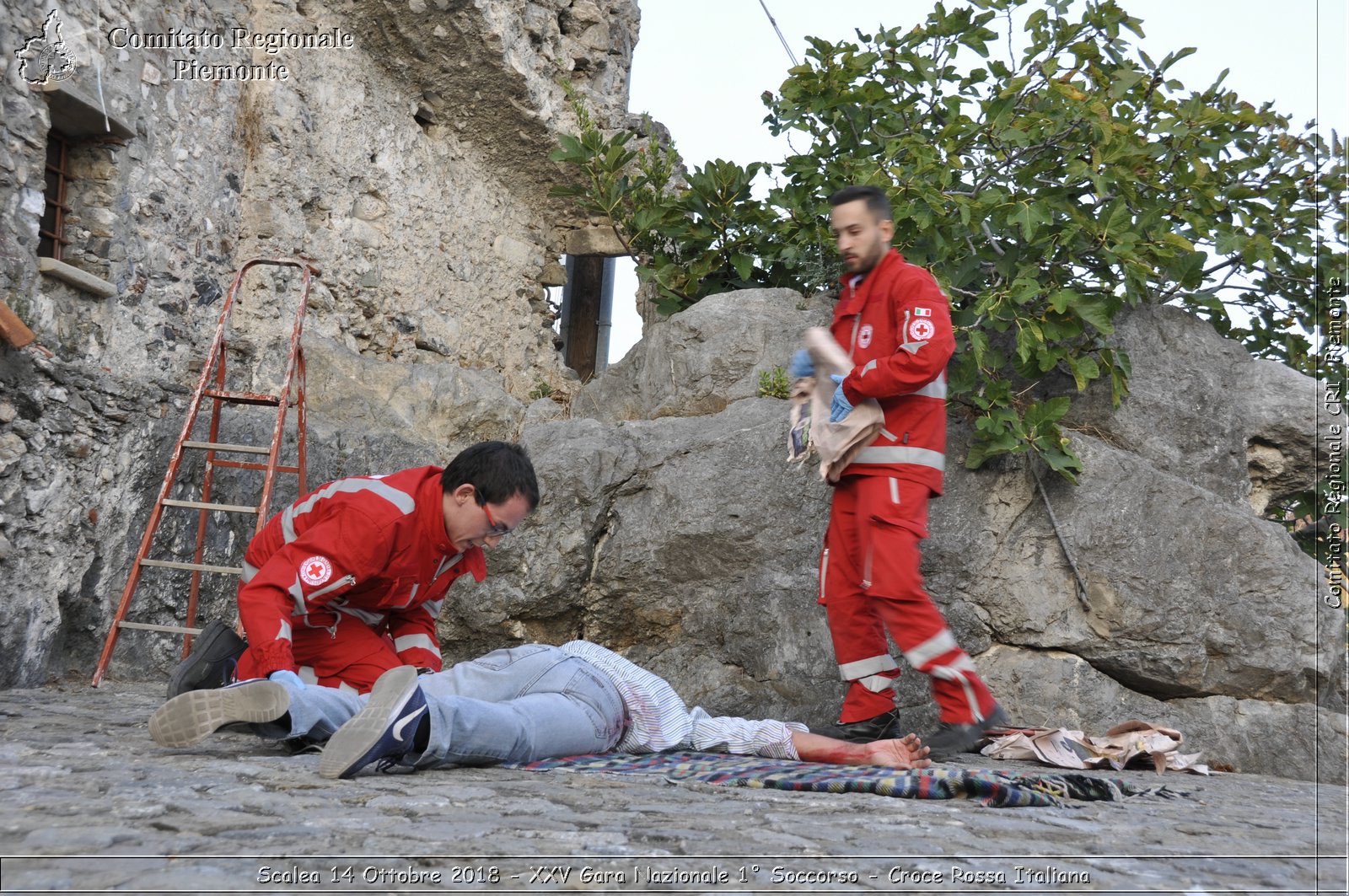 Scalea 14 Ottobre 2018 - XXV Gara Nazionale 1 Soccorso - Croce Rossa Italiana- Comitato Regionale del Piemonte