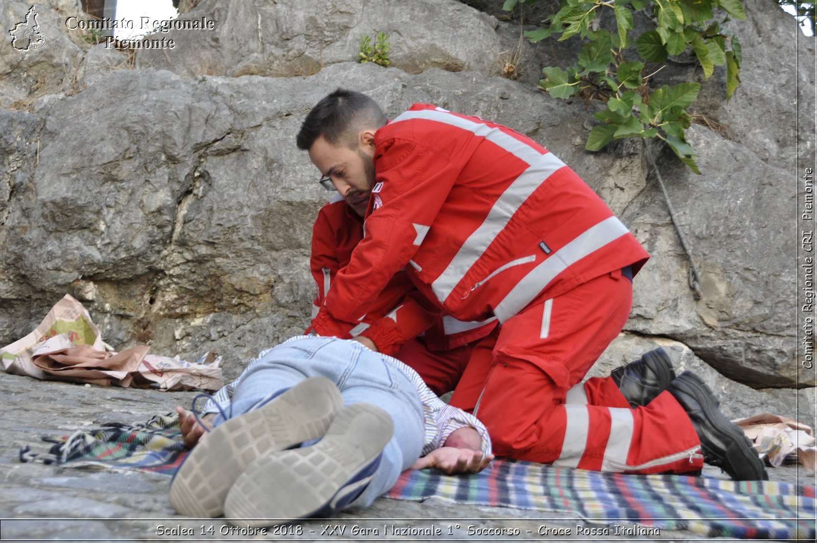 Scalea 14 Ottobre 2018 - XXV Gara Nazionale 1 Soccorso - Croce Rossa Italiana- Comitato Regionale del Piemonte