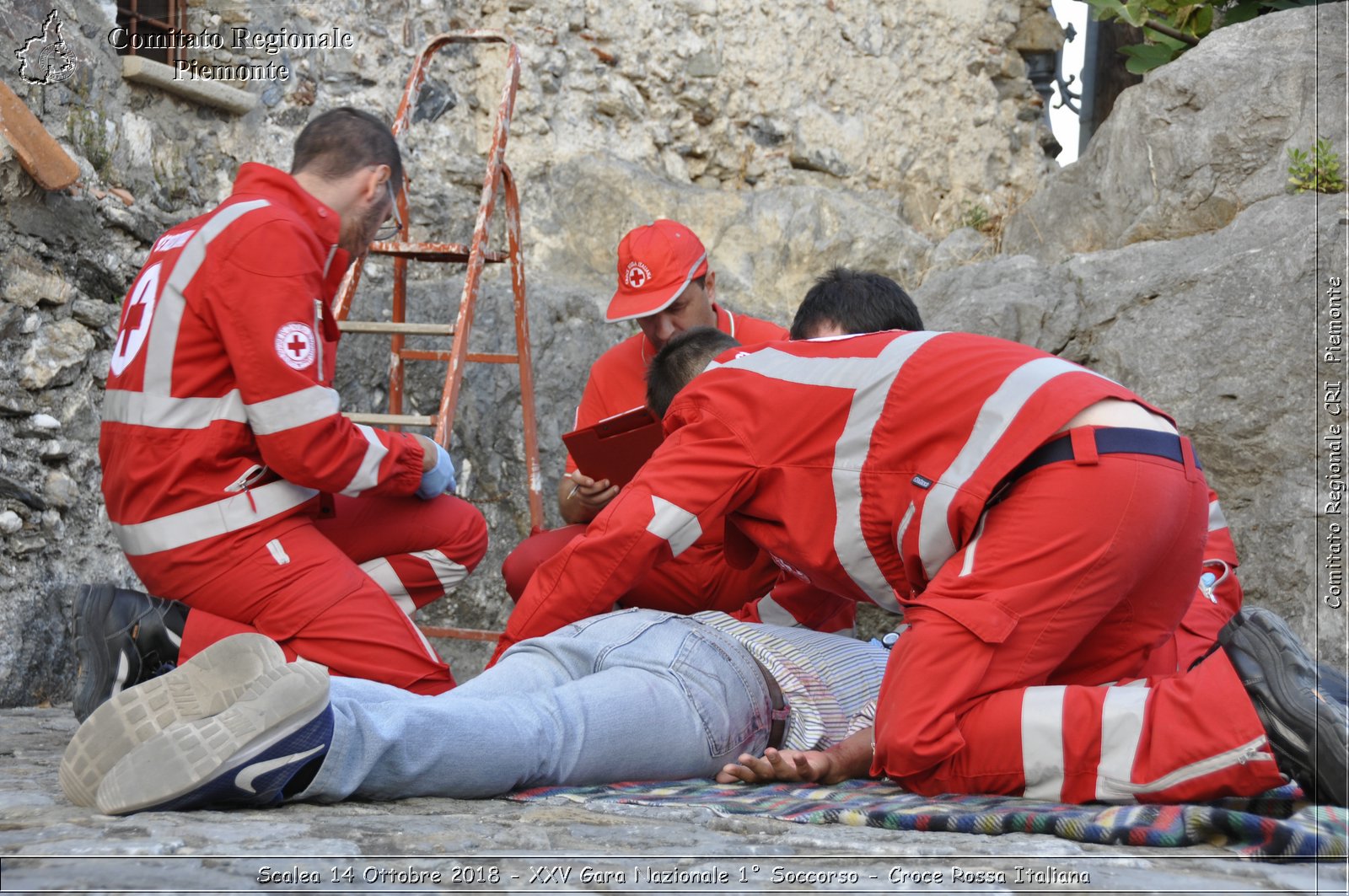 Scalea 14 Ottobre 2018 - XXV Gara Nazionale 1 Soccorso - Croce Rossa Italiana- Comitato Regionale del Piemonte