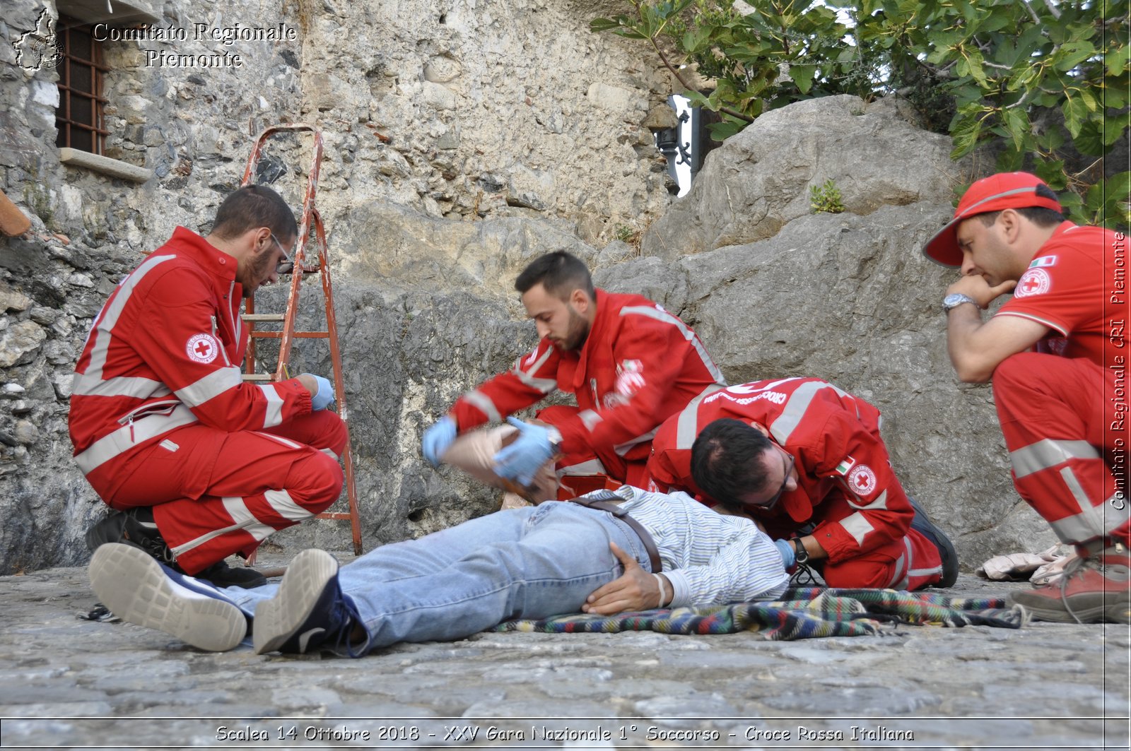 Scalea 14 Ottobre 2018 - XXV Gara Nazionale 1 Soccorso - Croce Rossa Italiana- Comitato Regionale del Piemonte