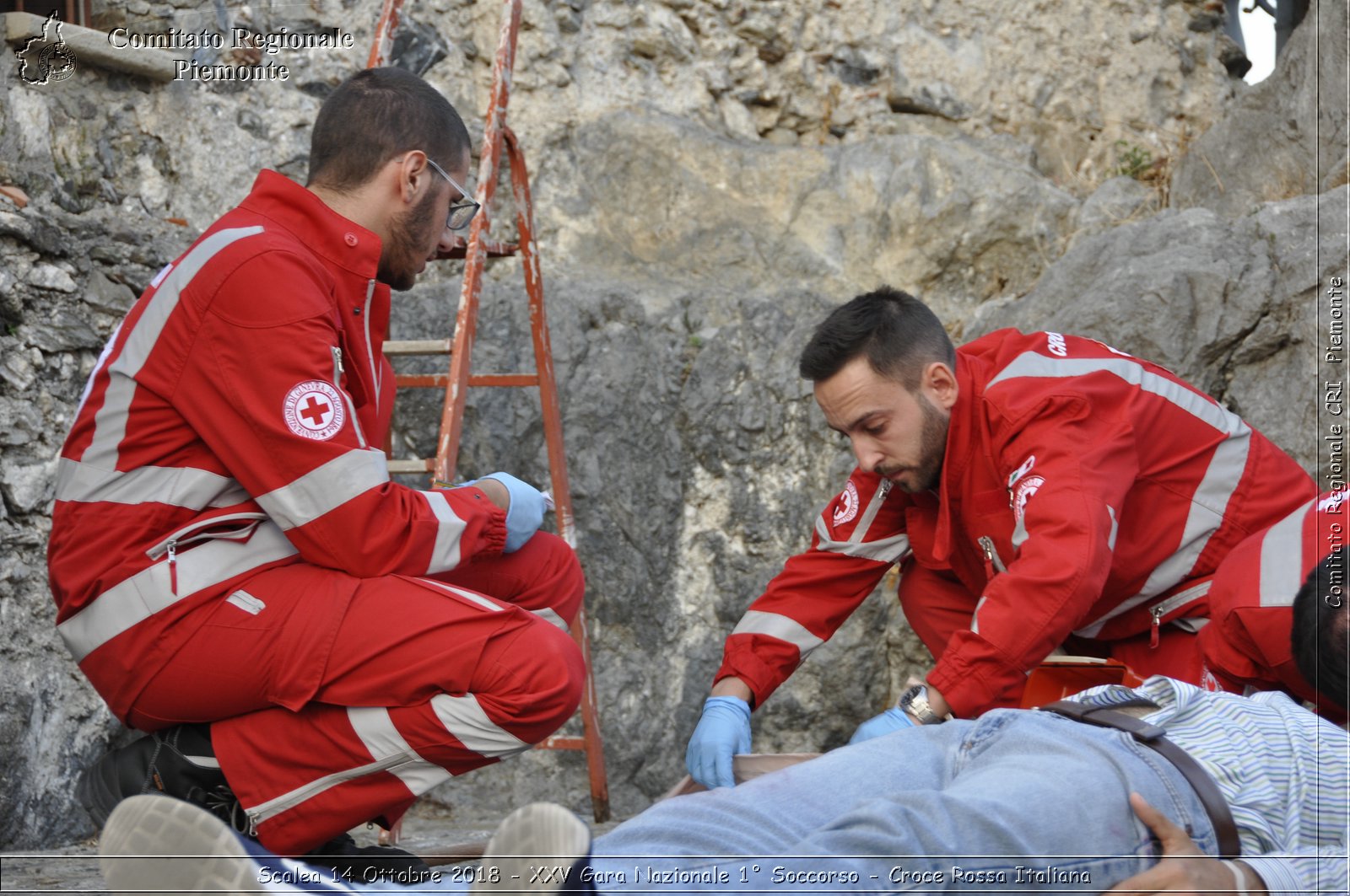 Scalea 14 Ottobre 2018 - XXV Gara Nazionale 1 Soccorso - Croce Rossa Italiana- Comitato Regionale del Piemonte