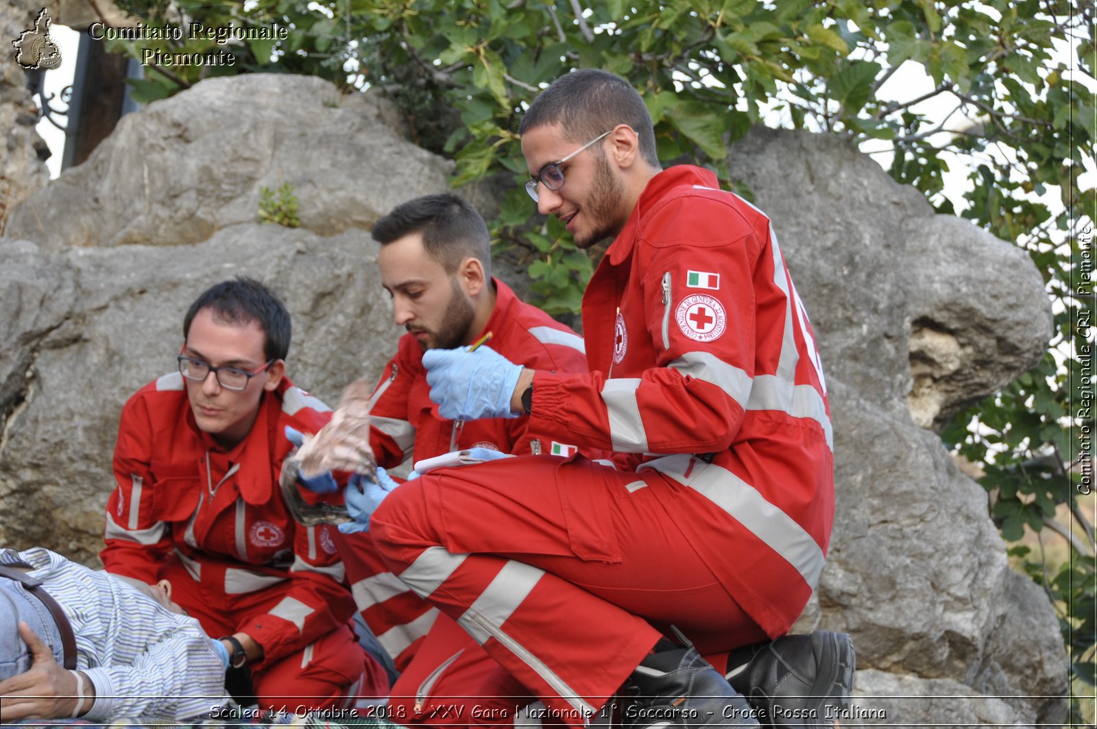 Scalea 14 Ottobre 2018 - XXV Gara Nazionale 1 Soccorso - Croce Rossa Italiana- Comitato Regionale del Piemonte