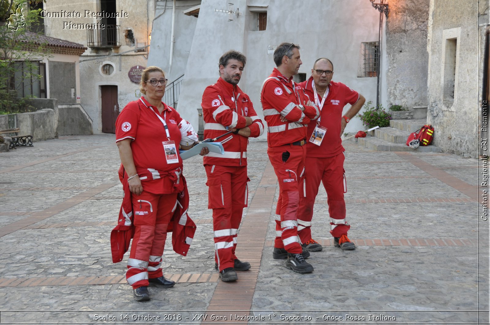 Scalea 14 Ottobre 2018 - XXV Gara Nazionale 1 Soccorso - Croce Rossa Italiana- Comitato Regionale del Piemonte