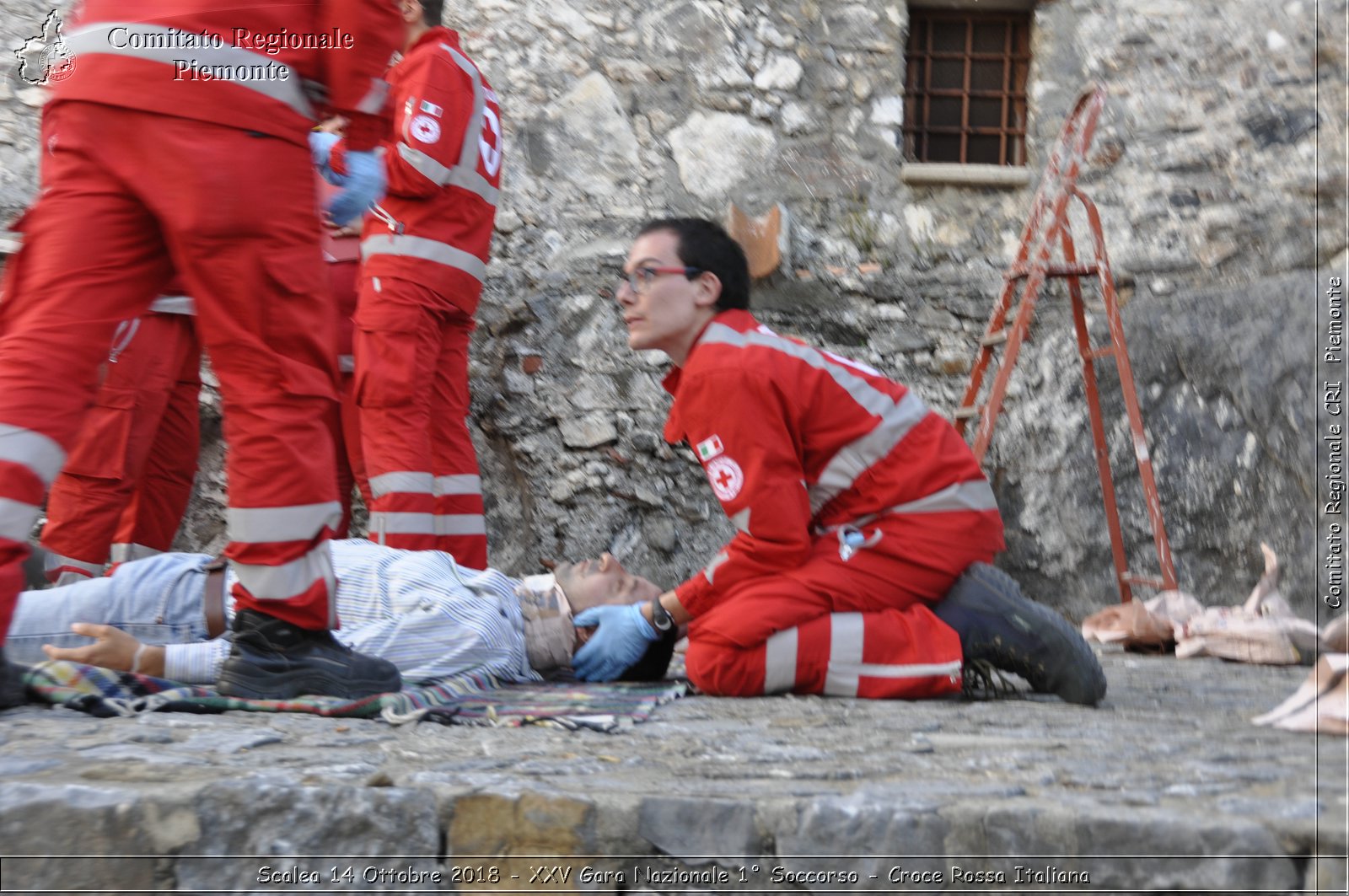 Scalea 14 Ottobre 2018 - XXV Gara Nazionale 1 Soccorso - Croce Rossa Italiana- Comitato Regionale del Piemonte