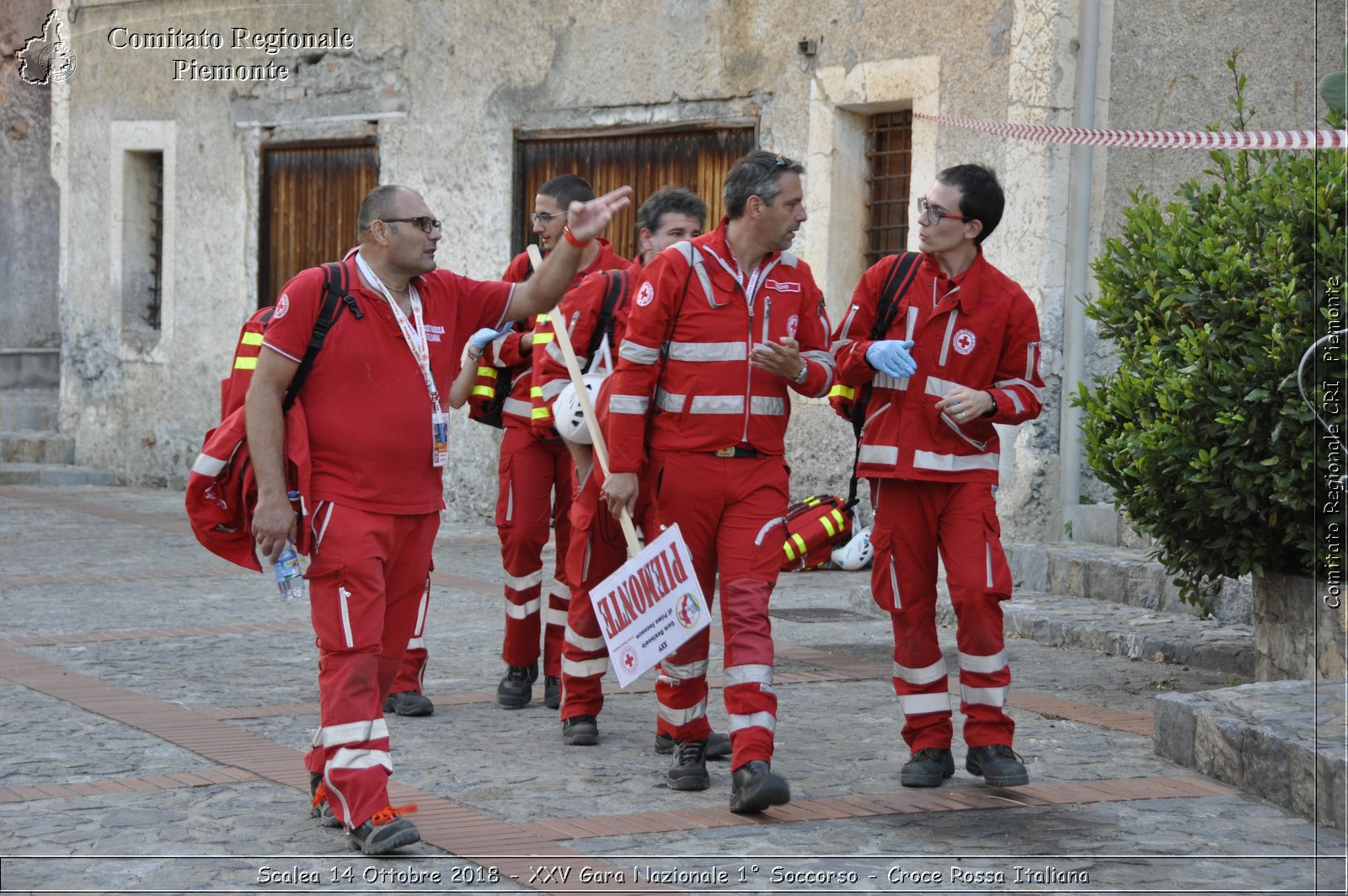 Scalea 14 Ottobre 2018 - XXV Gara Nazionale 1 Soccorso - Croce Rossa Italiana- Comitato Regionale del Piemonte