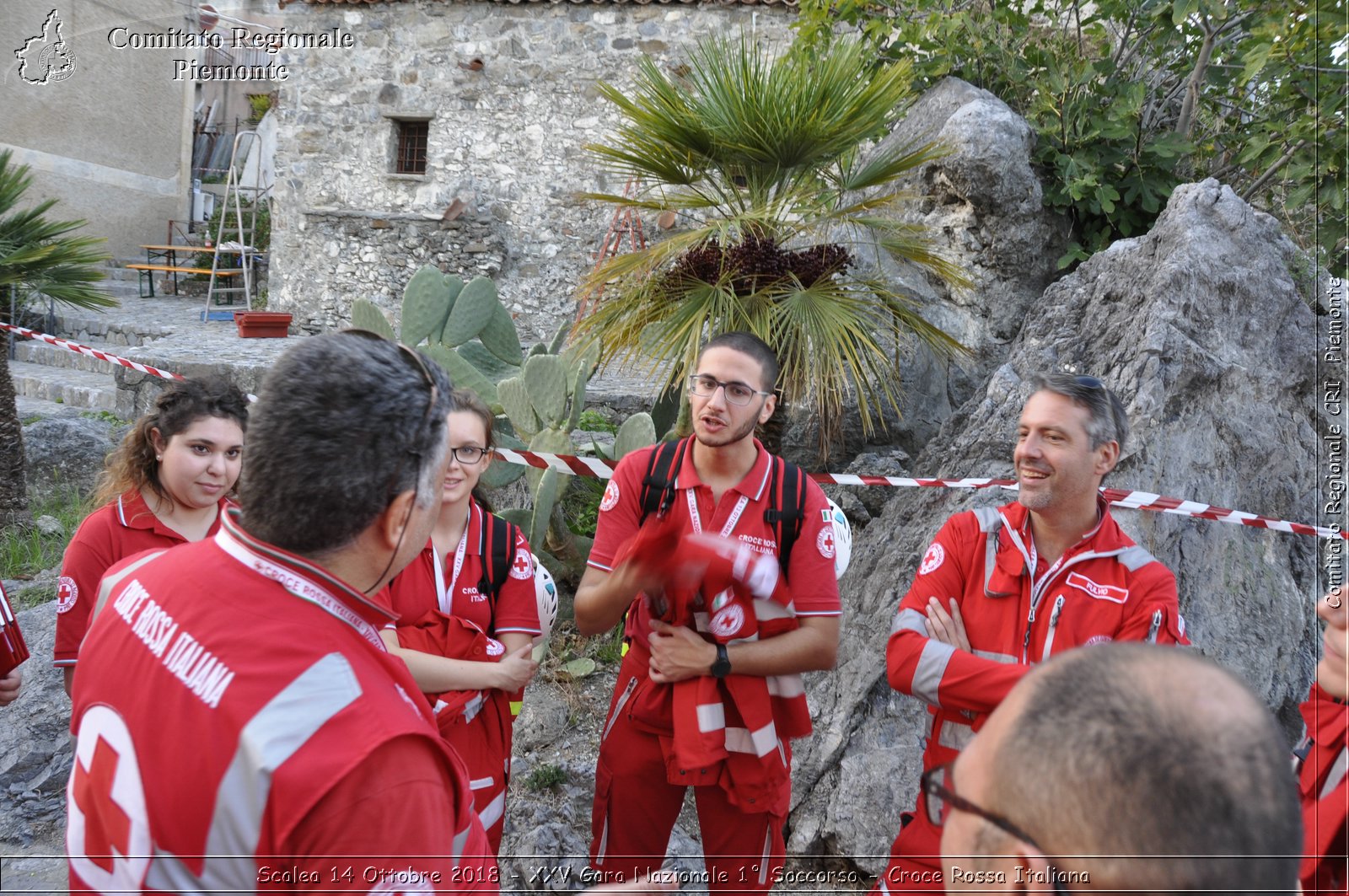 Scalea 14 Ottobre 2018 - XXV Gara Nazionale 1 Soccorso - Croce Rossa Italiana- Comitato Regionale del Piemonte