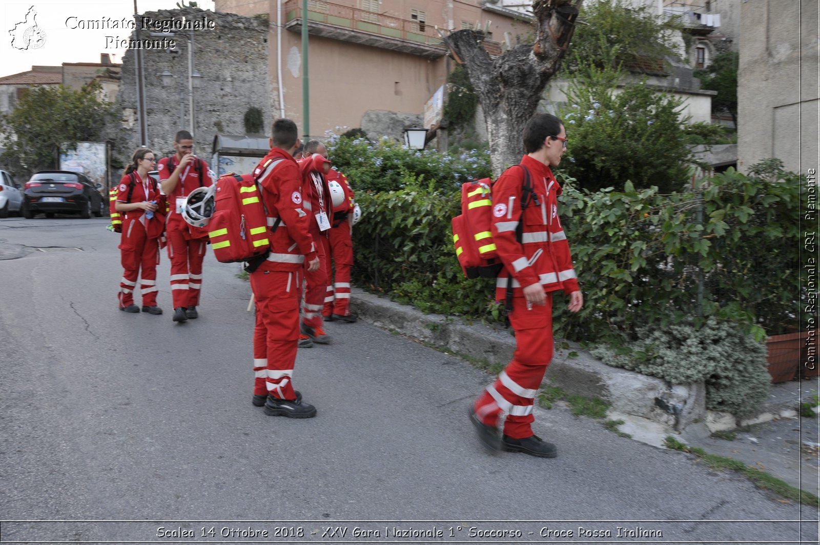 Scalea 14 Ottobre 2018 - XXV Gara Nazionale 1 Soccorso - Croce Rossa Italiana- Comitato Regionale del Piemonte