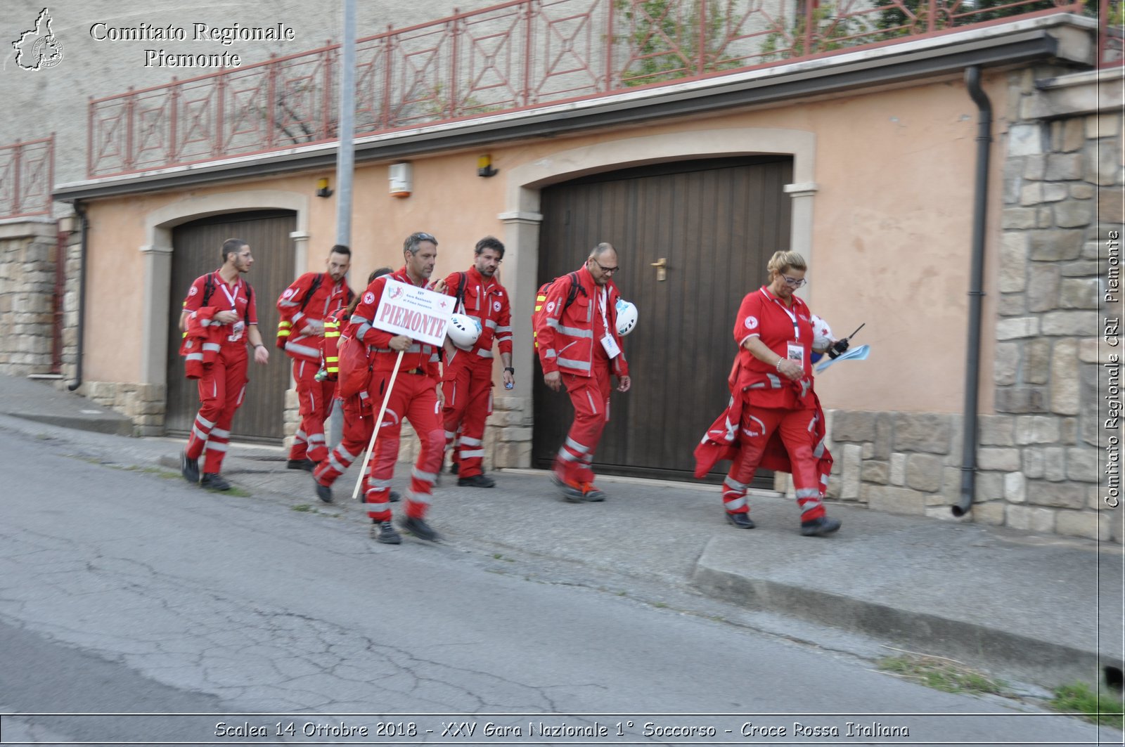 Scalea 14 Ottobre 2018 - XXV Gara Nazionale 1 Soccorso - Croce Rossa Italiana- Comitato Regionale del Piemonte