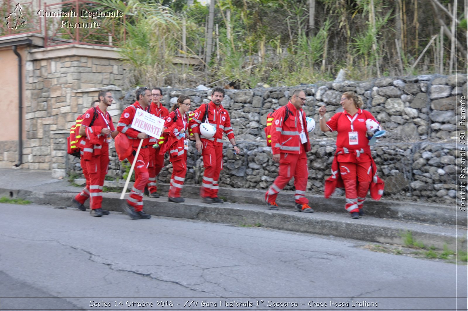 Scalea 14 Ottobre 2018 - XXV Gara Nazionale 1 Soccorso - Croce Rossa Italiana- Comitato Regionale del Piemonte