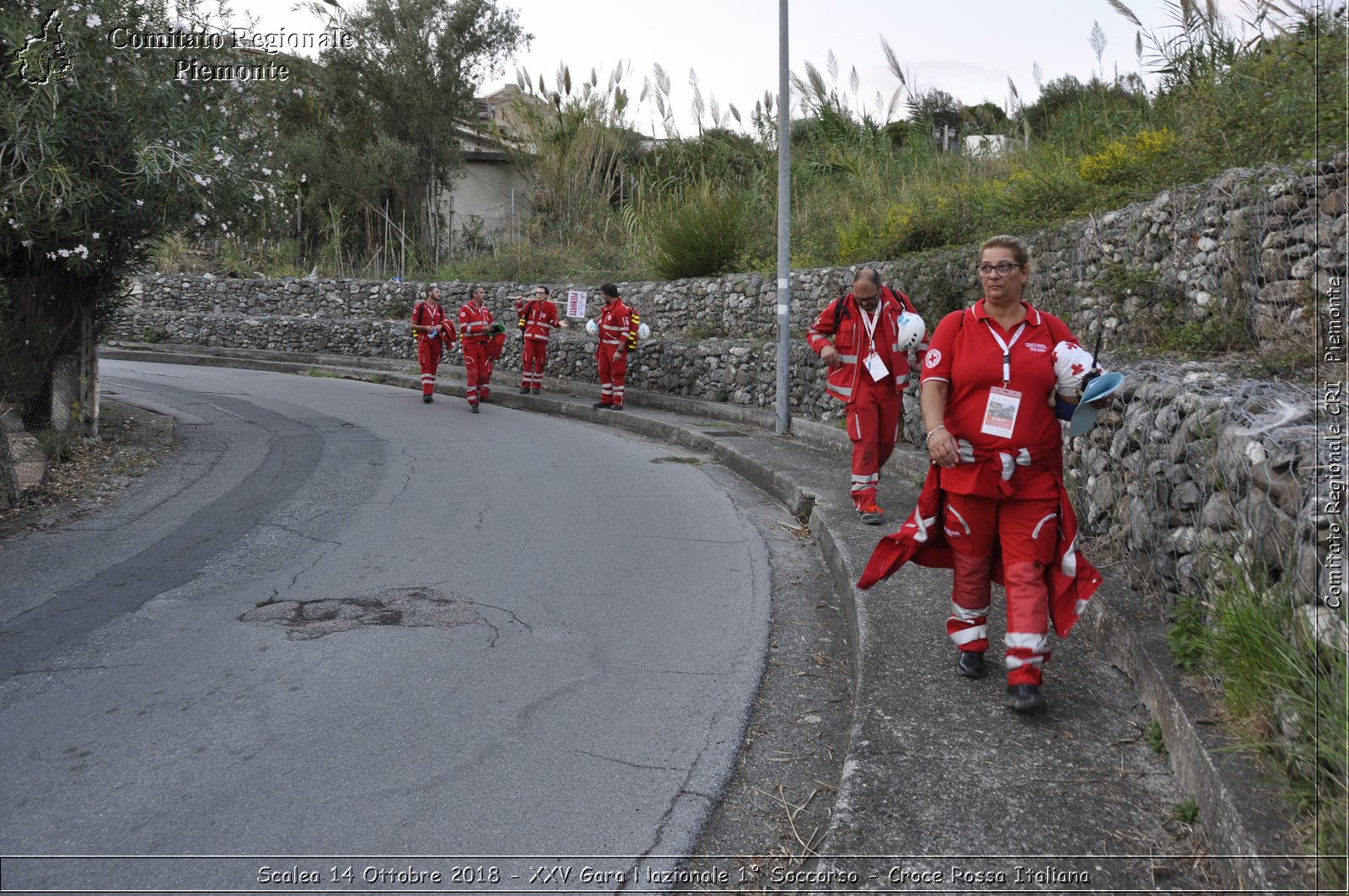 Scalea 14 Ottobre 2018 - XXV Gara Nazionale 1 Soccorso - Croce Rossa Italiana- Comitato Regionale del Piemonte