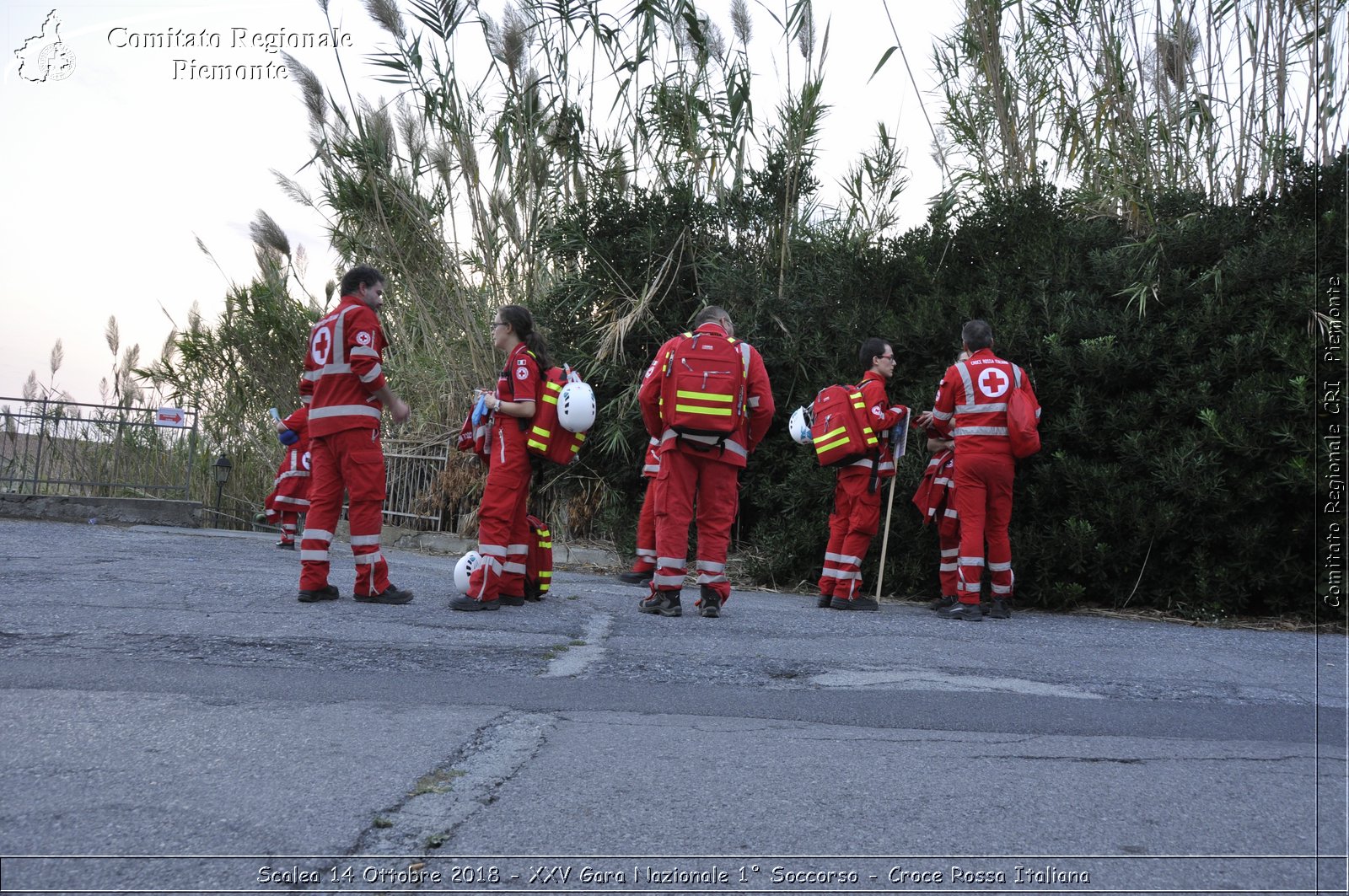 Scalea 14 Ottobre 2018 - XXV Gara Nazionale 1 Soccorso - Croce Rossa Italiana- Comitato Regionale del Piemonte