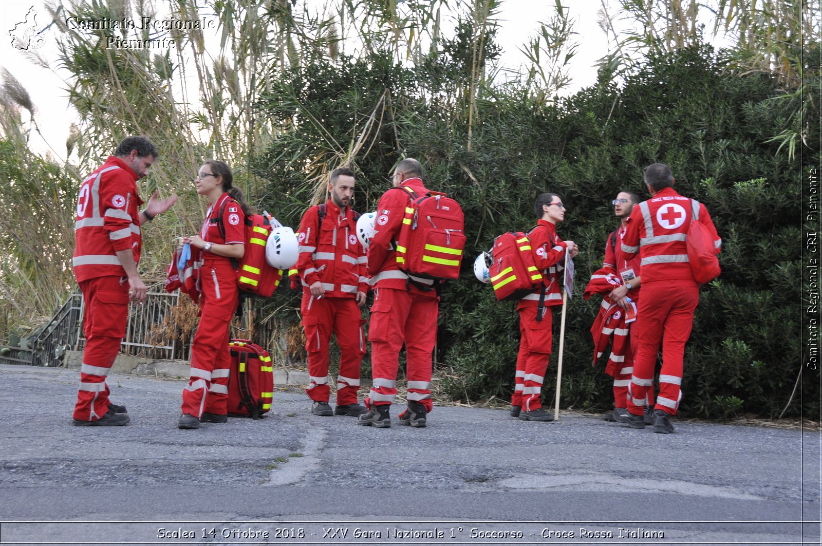 Scalea 14 Ottobre 2018 - XXV Gara Nazionale 1 Soccorso - Croce Rossa Italiana- Comitato Regionale del Piemonte