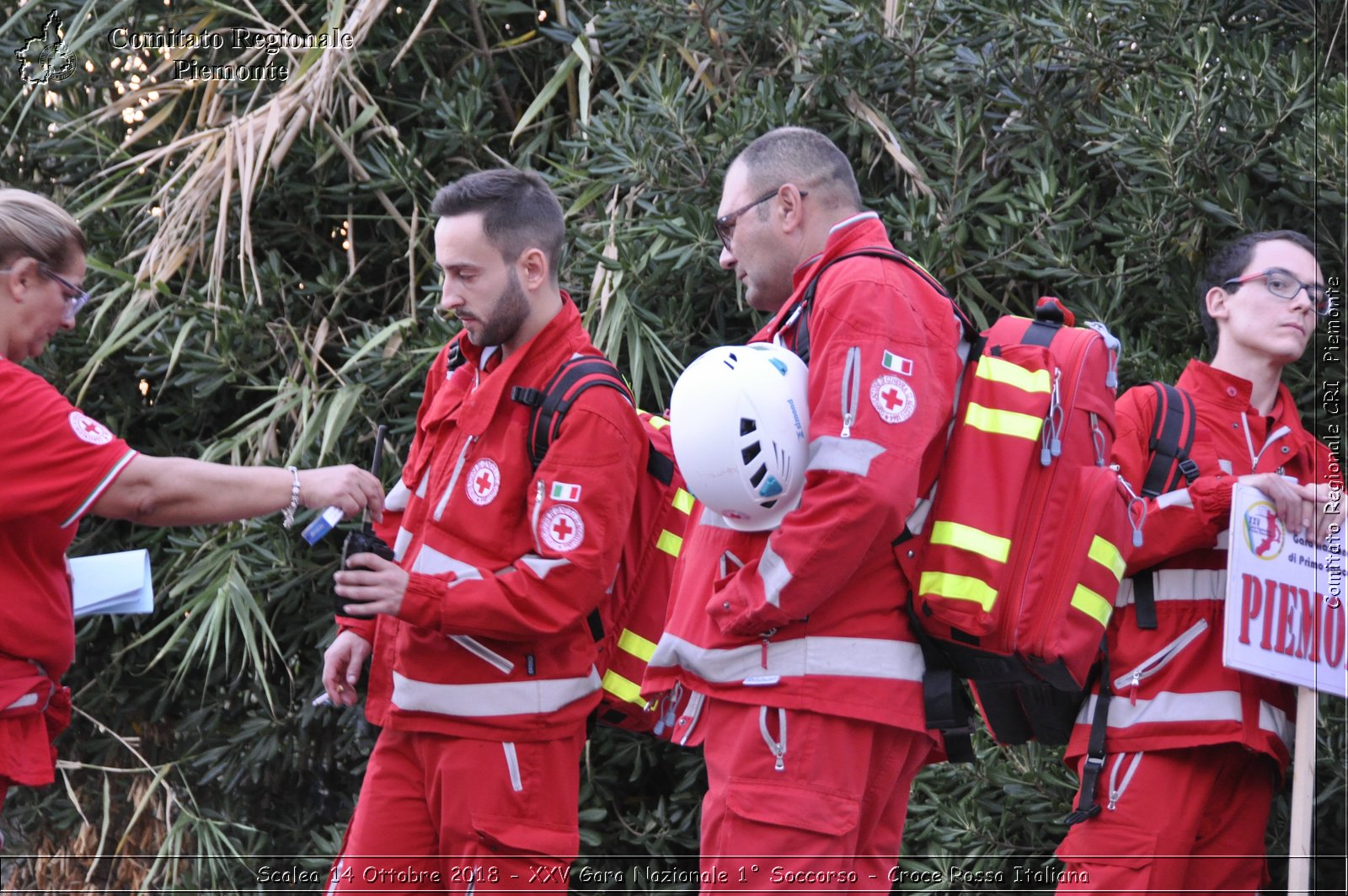 Scalea 14 Ottobre 2018 - XXV Gara Nazionale 1 Soccorso - Croce Rossa Italiana- Comitato Regionale del Piemonte