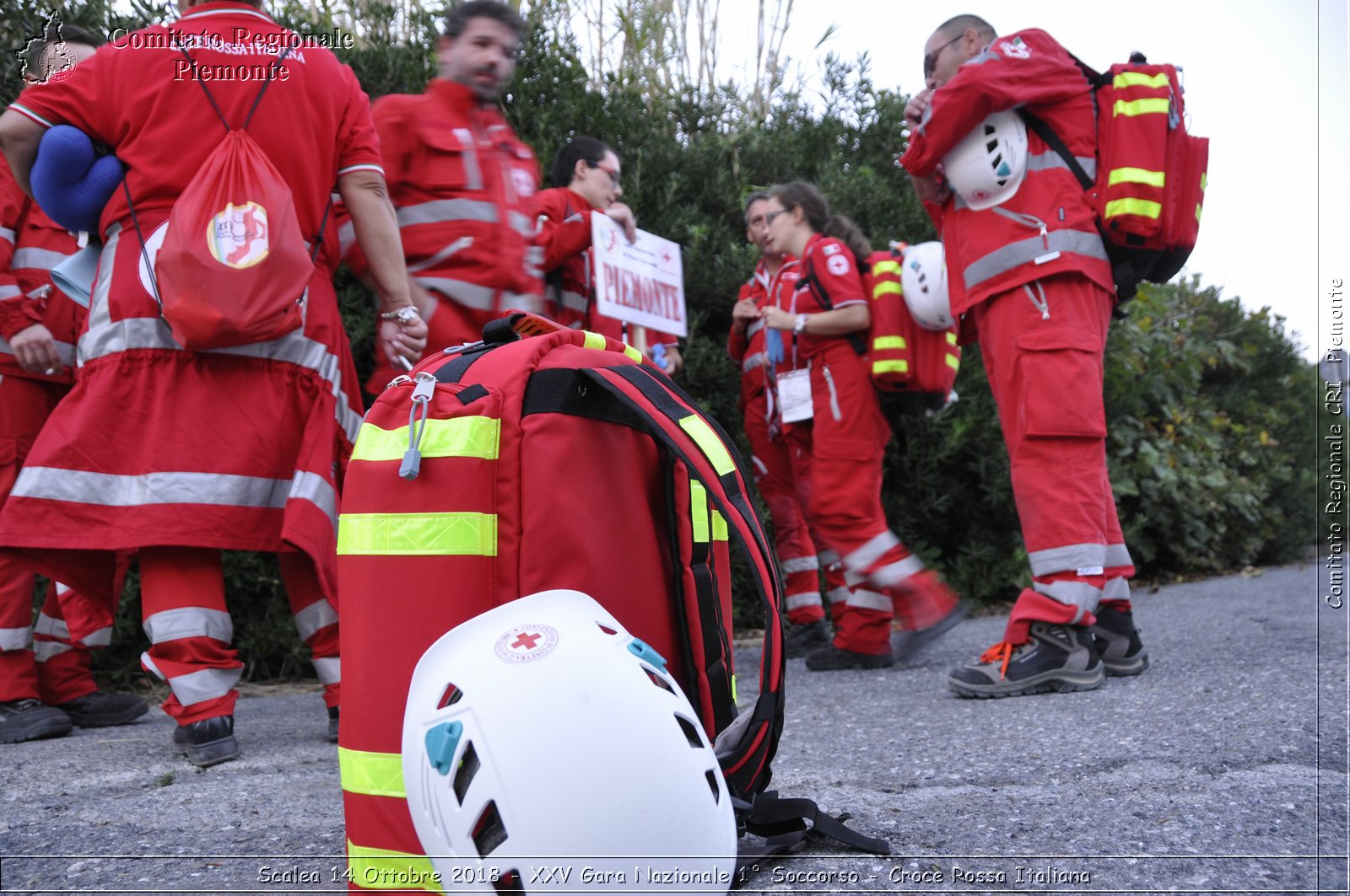 Scalea 14 Ottobre 2018 - XXV Gara Nazionale 1 Soccorso - Croce Rossa Italiana- Comitato Regionale del Piemonte