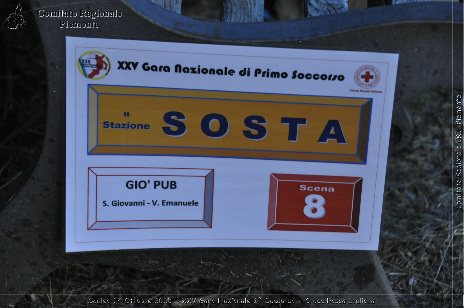 Scalea 14 Ottobre 2018 - XXV Gara Nazionale 1 Soccorso - Croce Rossa Italiana- Comitato Regionale del Piemonte