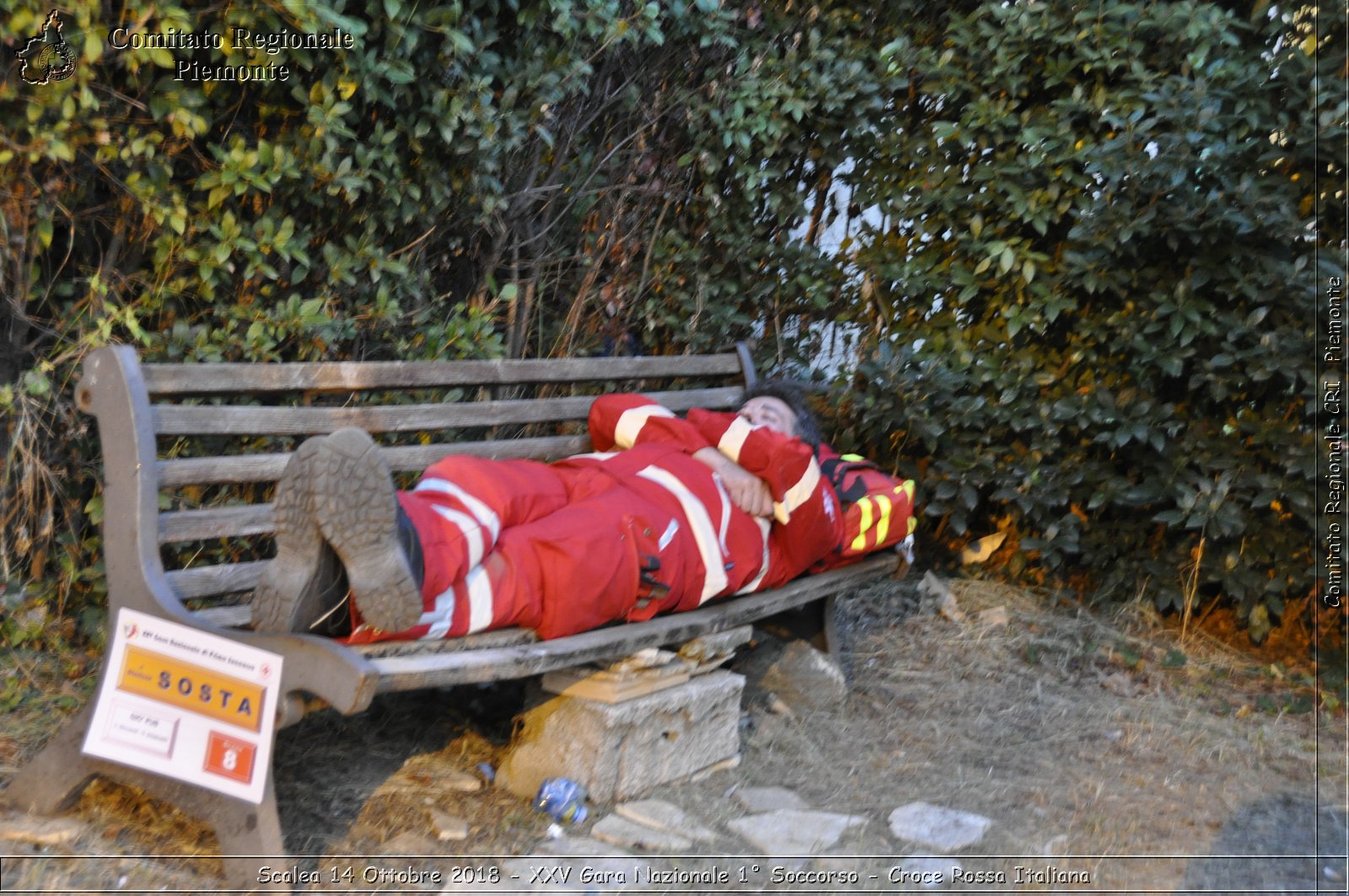 Scalea 14 Ottobre 2018 - XXV Gara Nazionale 1 Soccorso - Croce Rossa Italiana- Comitato Regionale del Piemonte