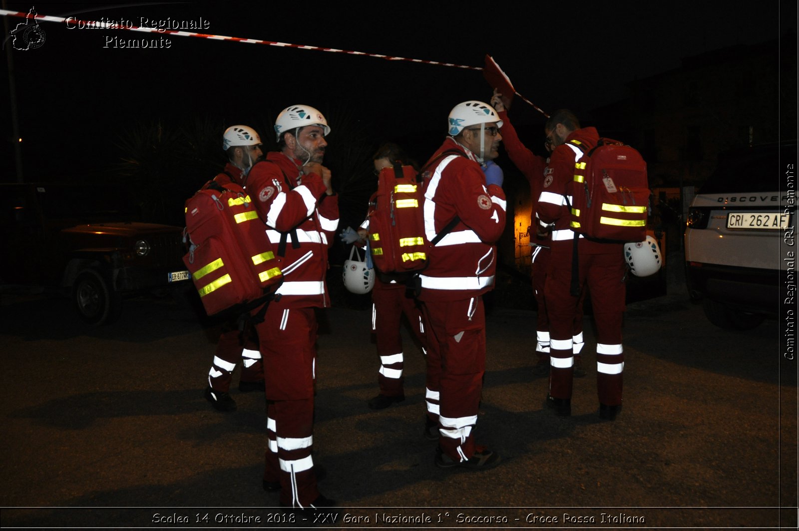 Scalea 14 Ottobre 2018 - XXV Gara Nazionale 1 Soccorso - Croce Rossa Italiana- Comitato Regionale del Piemonte