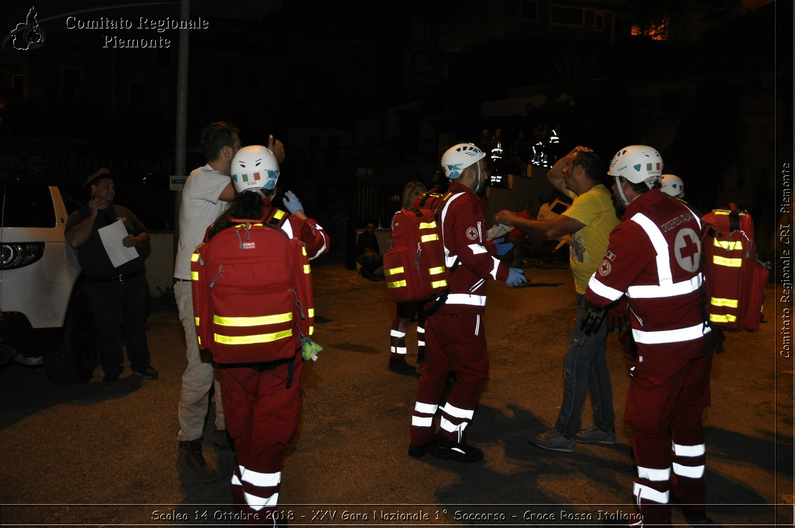 Scalea 14 Ottobre 2018 - XXV Gara Nazionale 1 Soccorso - Croce Rossa Italiana- Comitato Regionale del Piemonte