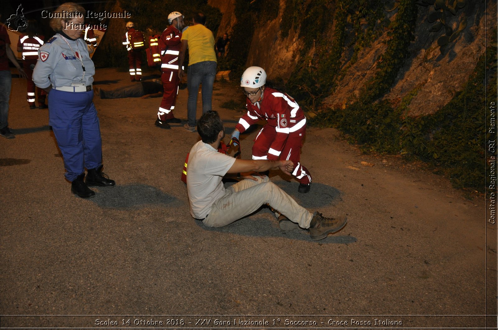 Scalea 14 Ottobre 2018 - XXV Gara Nazionale 1 Soccorso - Croce Rossa Italiana- Comitato Regionale del Piemonte