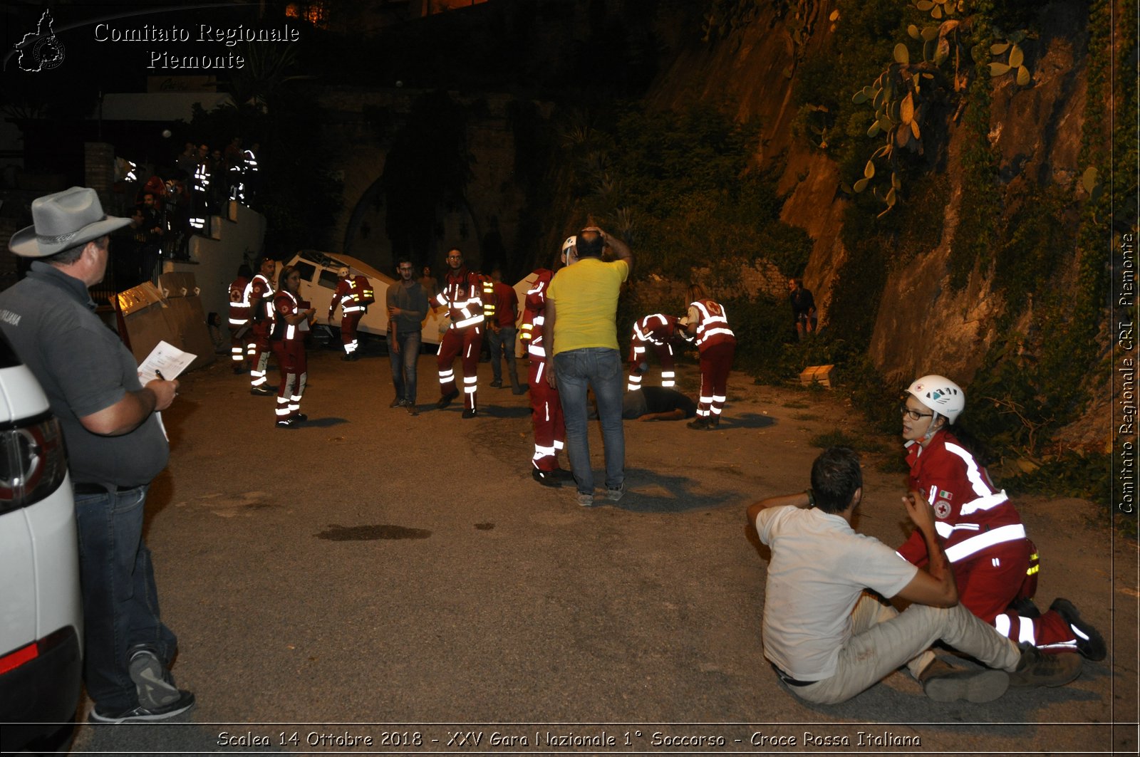 Scalea 14 Ottobre 2018 - XXV Gara Nazionale 1 Soccorso - Croce Rossa Italiana- Comitato Regionale del Piemonte