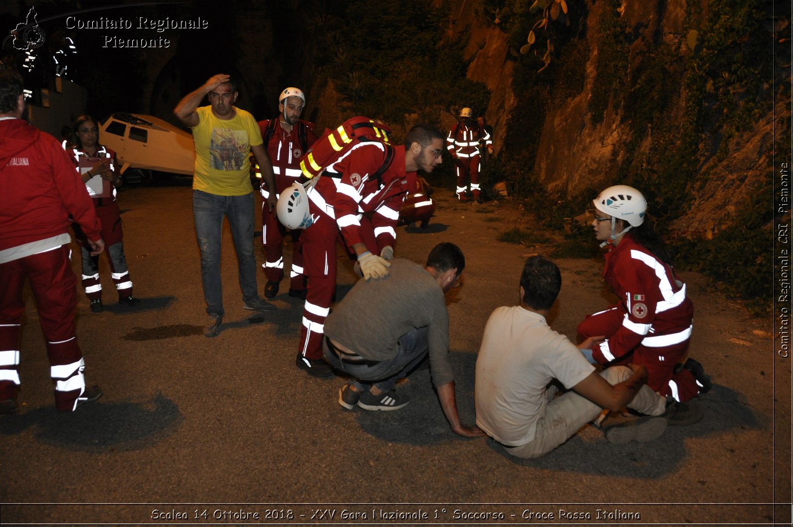 Scalea 14 Ottobre 2018 - XXV Gara Nazionale 1 Soccorso - Croce Rossa Italiana- Comitato Regionale del Piemonte