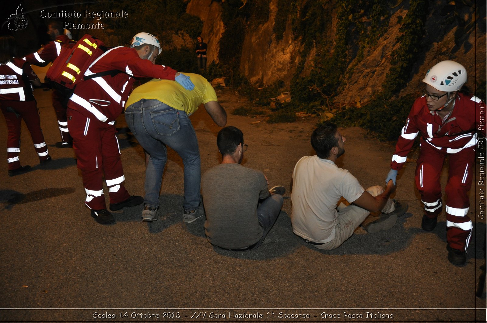 Scalea 14 Ottobre 2018 - XXV Gara Nazionale 1 Soccorso - Croce Rossa Italiana- Comitato Regionale del Piemonte