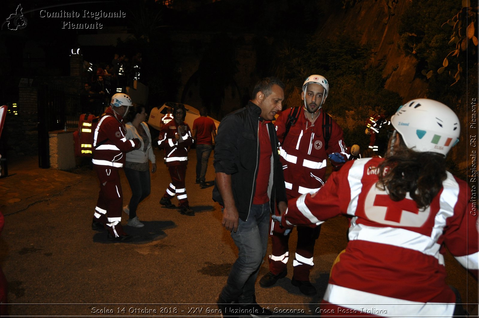 Scalea 14 Ottobre 2018 - XXV Gara Nazionale 1 Soccorso - Croce Rossa Italiana- Comitato Regionale del Piemonte