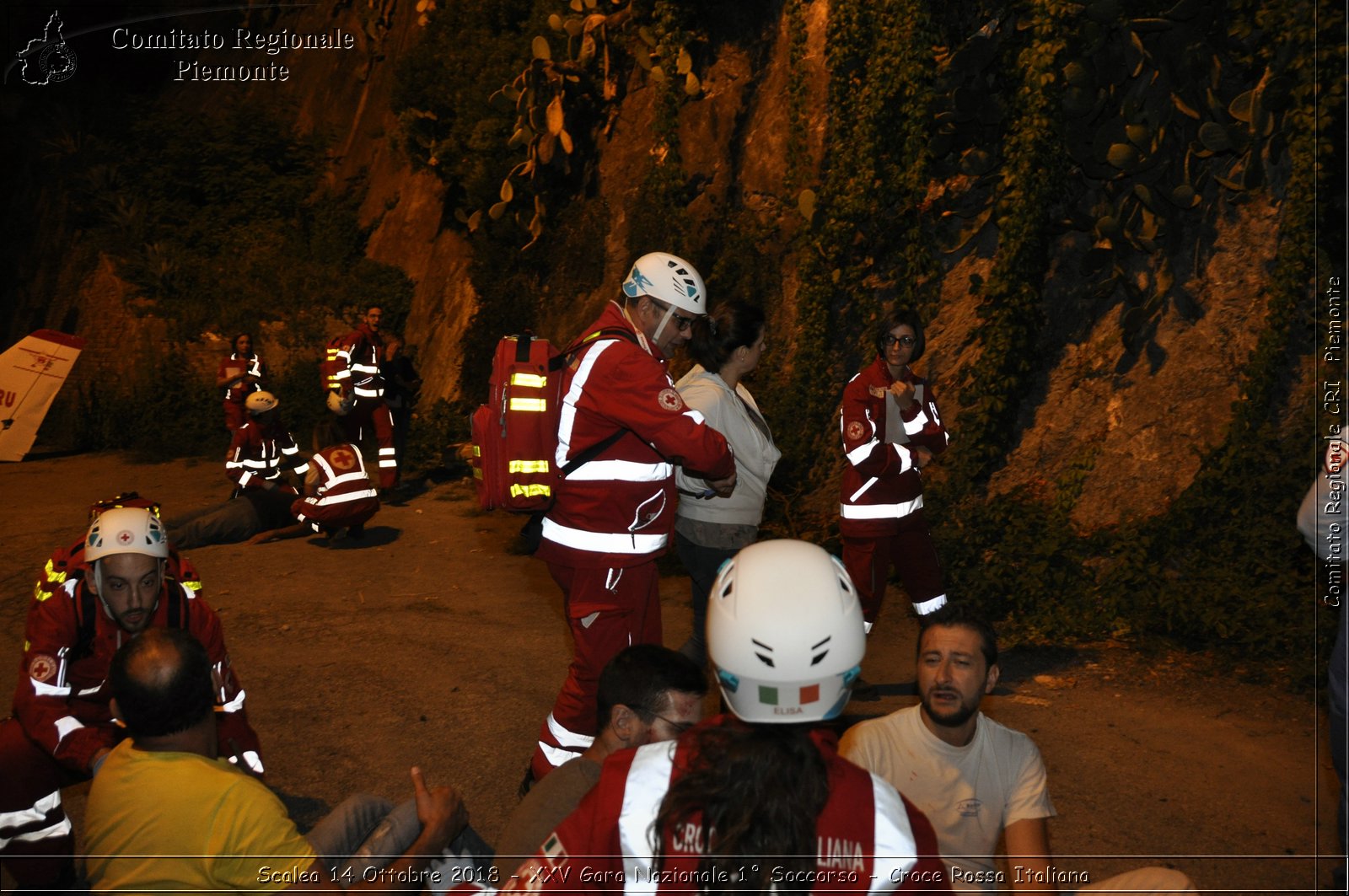 Scalea 14 Ottobre 2018 - XXV Gara Nazionale 1 Soccorso - Croce Rossa Italiana- Comitato Regionale del Piemonte