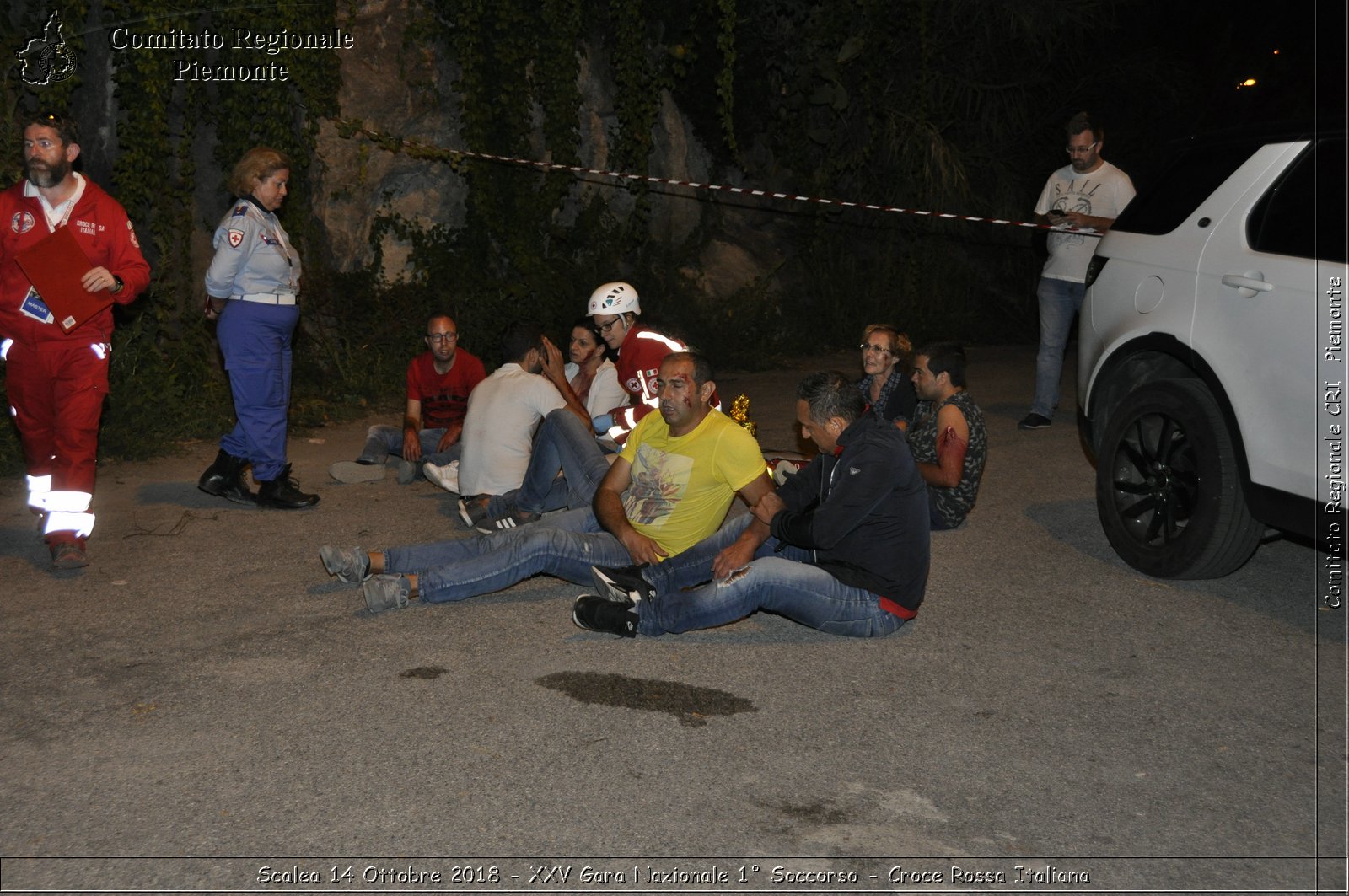 Scalea 14 Ottobre 2018 - XXV Gara Nazionale 1 Soccorso - Croce Rossa Italiana- Comitato Regionale del Piemonte