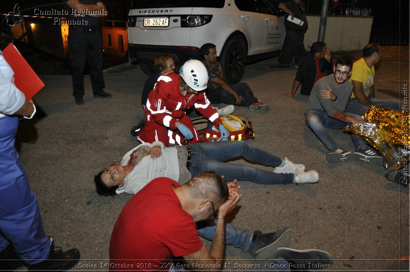 Scalea 14 Ottobre 2018 - XXV Gara Nazionale 1 Soccorso - Croce Rossa Italiana- Comitato Regionale del Piemonte