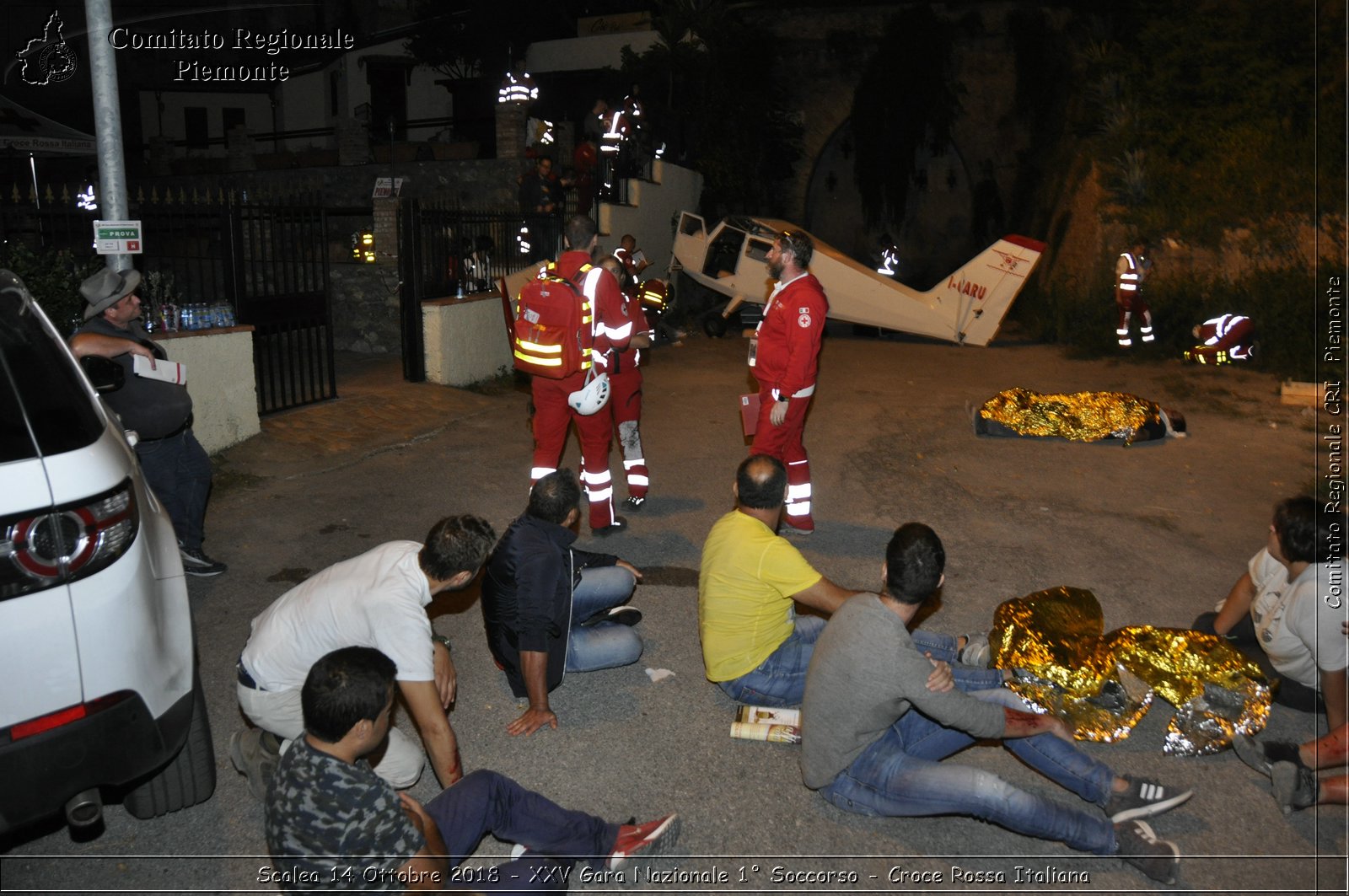 Scalea 14 Ottobre 2018 - XXV Gara Nazionale 1 Soccorso - Croce Rossa Italiana- Comitato Regionale del Piemonte